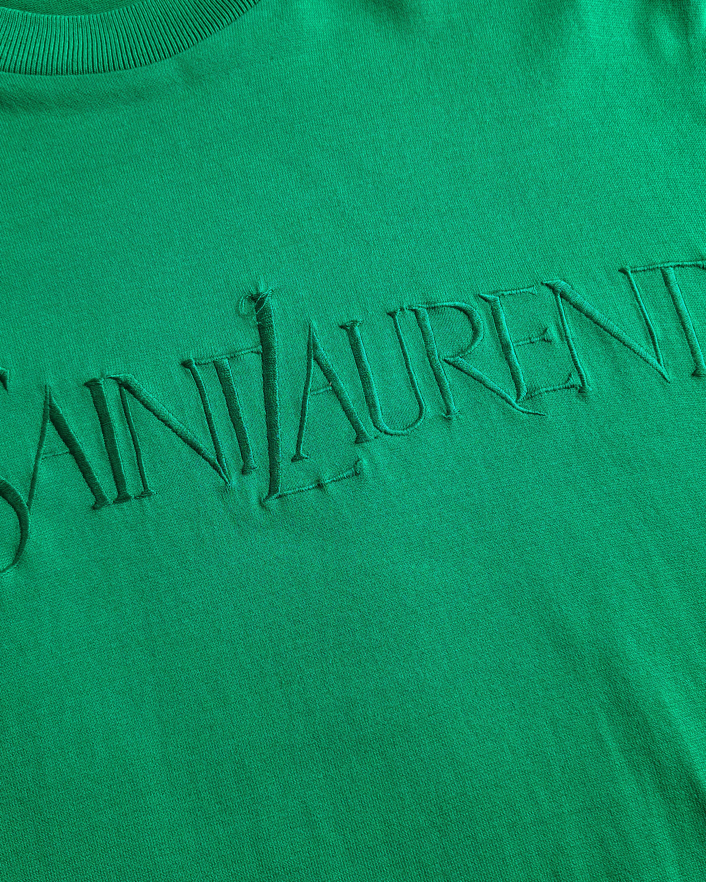 Vintage Vintage Ysl Yves Saint Laurent Tshirt Size US M / EU 48-50 / 2 - 5 Thumbnail