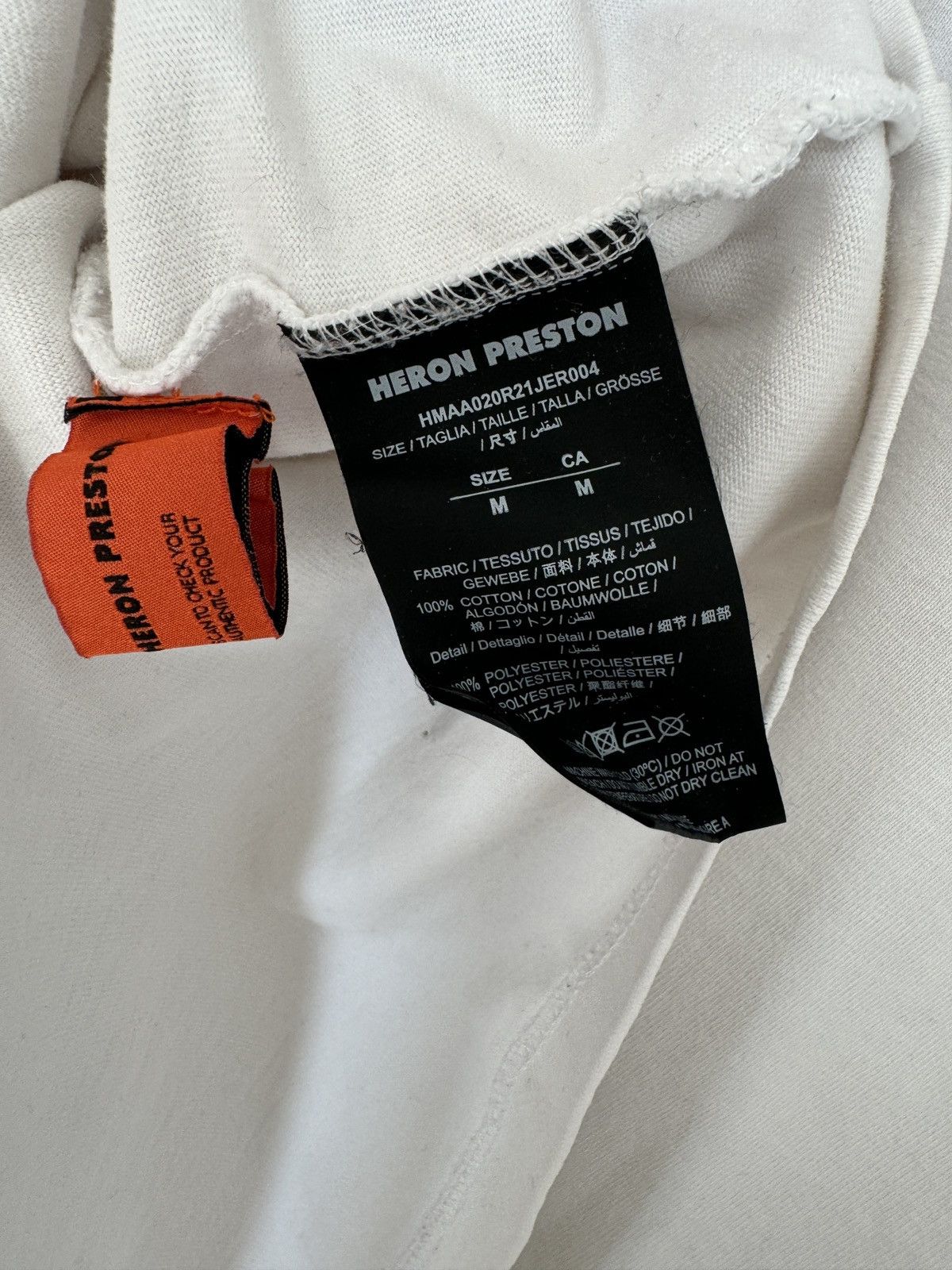 Heron Preston Heron Preston T-Shirt Big Logo Size US M / EU 48-50 / 2 - 7 Thumbnail