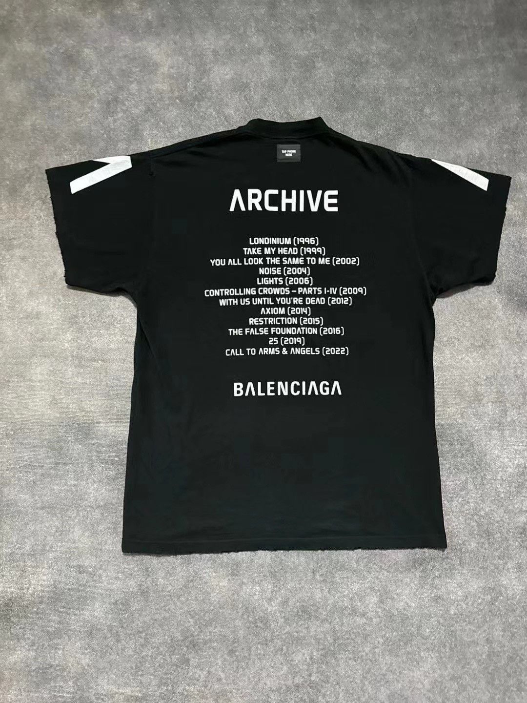 Balenciaga Balenciaga 24ss Apple music Limited Capsule Short Sleeve 25 Size US S / EU 44-46 / 1 - 2 Thumbnail