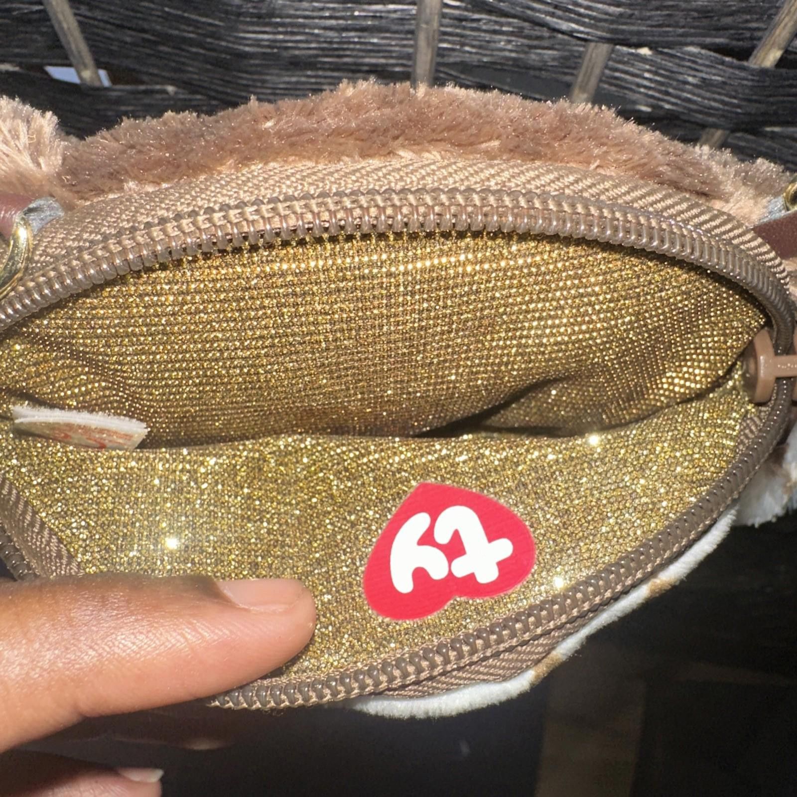 Tyler The Creator TY Beanie Baby Muddles The Dog Girl's Crossbody Purse Size ONE SIZE - 6 Thumbnail