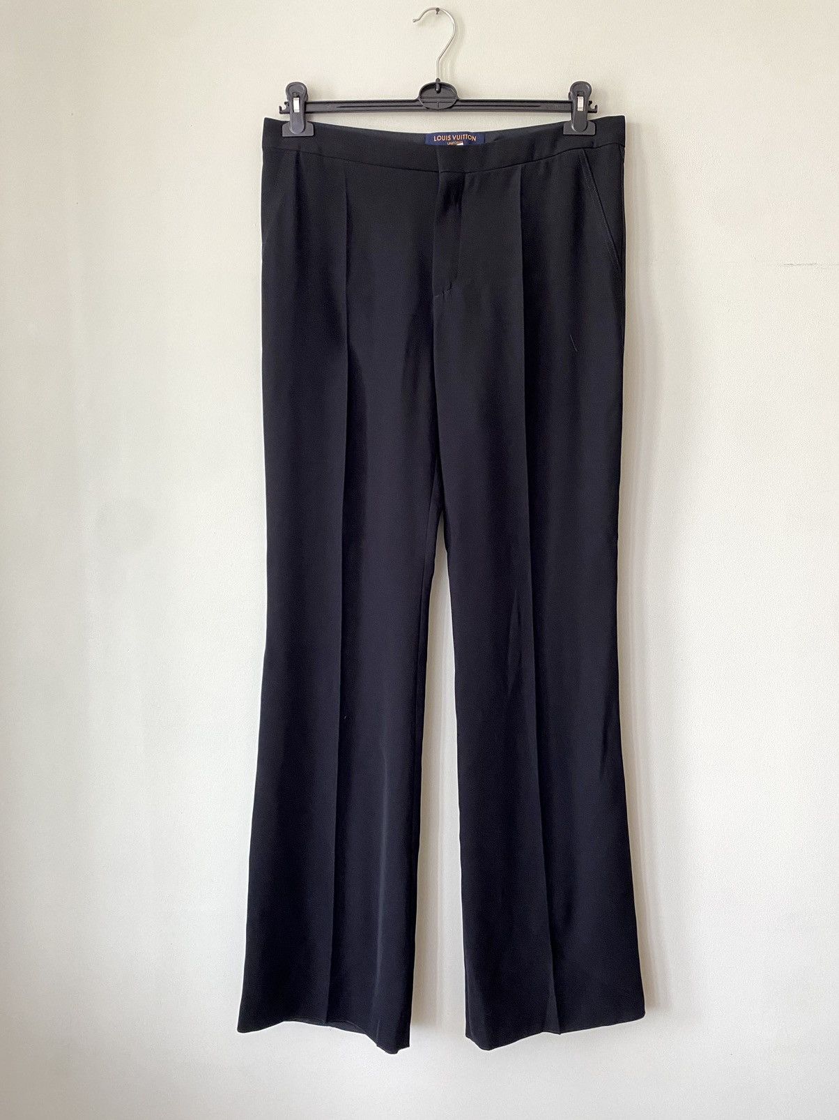 Louis Vuitton Louis Vuitton Wide leg bootcut trousers tailored pants Size 30" / US 8 / IT 44 - 1 Thumbnail