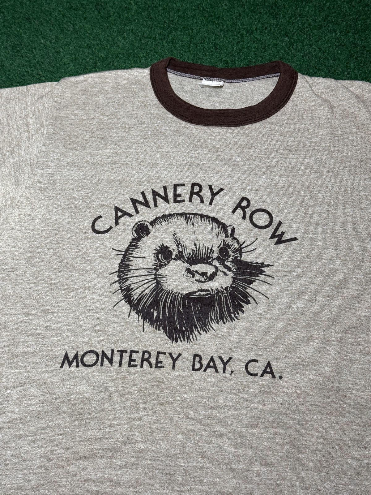 Vintage Sea Otter Cannery Row Canada Ringer Monterey Bay M/L 70s Size US L / EU 52-54 / 3 - 2 Thumbnail