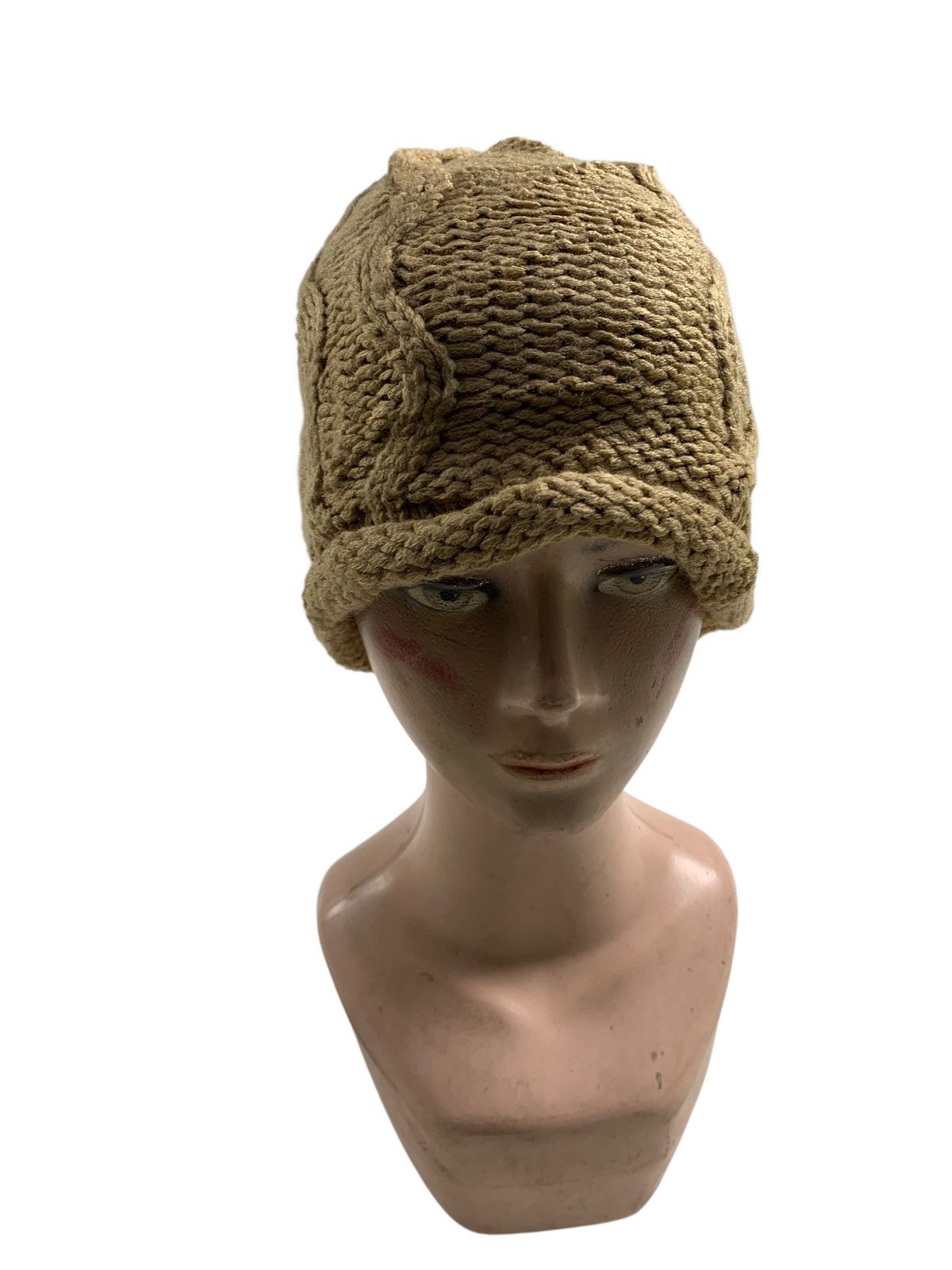 Kapital Crochet knitted beanie hats rare Size ONE SIZE - 1 Thumbnail