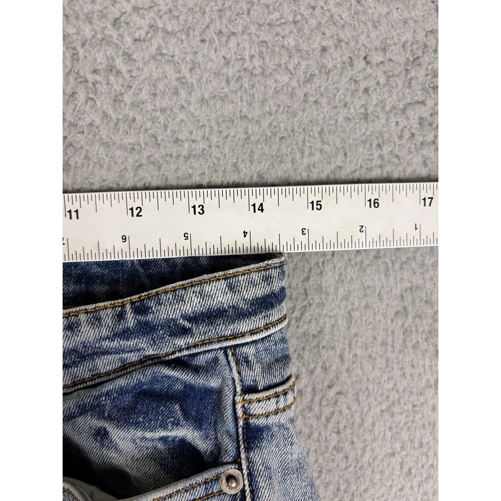 Ksubi Ksubi Van Winkle Jeans Men’s 30 Fits 29 Blue Grunge M Metal Size US 29 - 8 Thumbnail