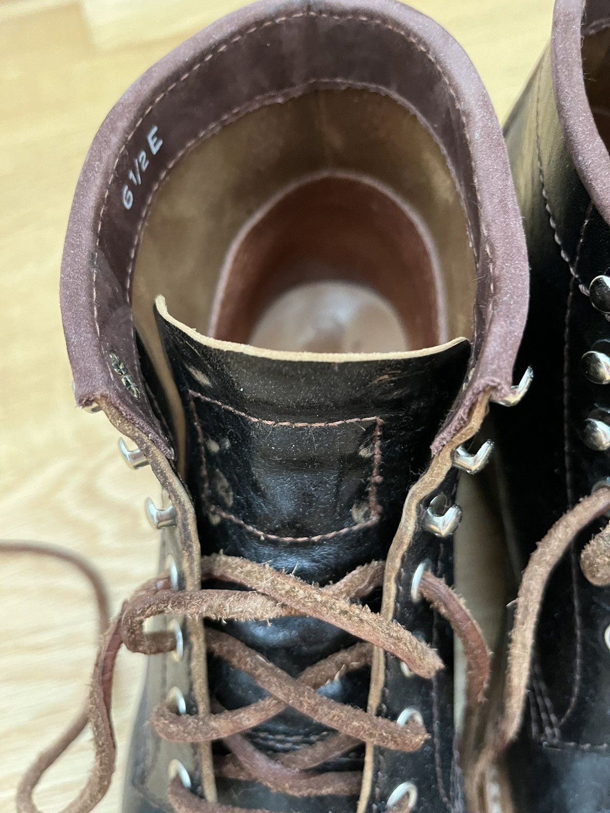 John Lofgren Shinki Tea-core Horsebutt combat boots Limited Edition Size US 6.5 / EU 39-40 - 5 Thumbnail