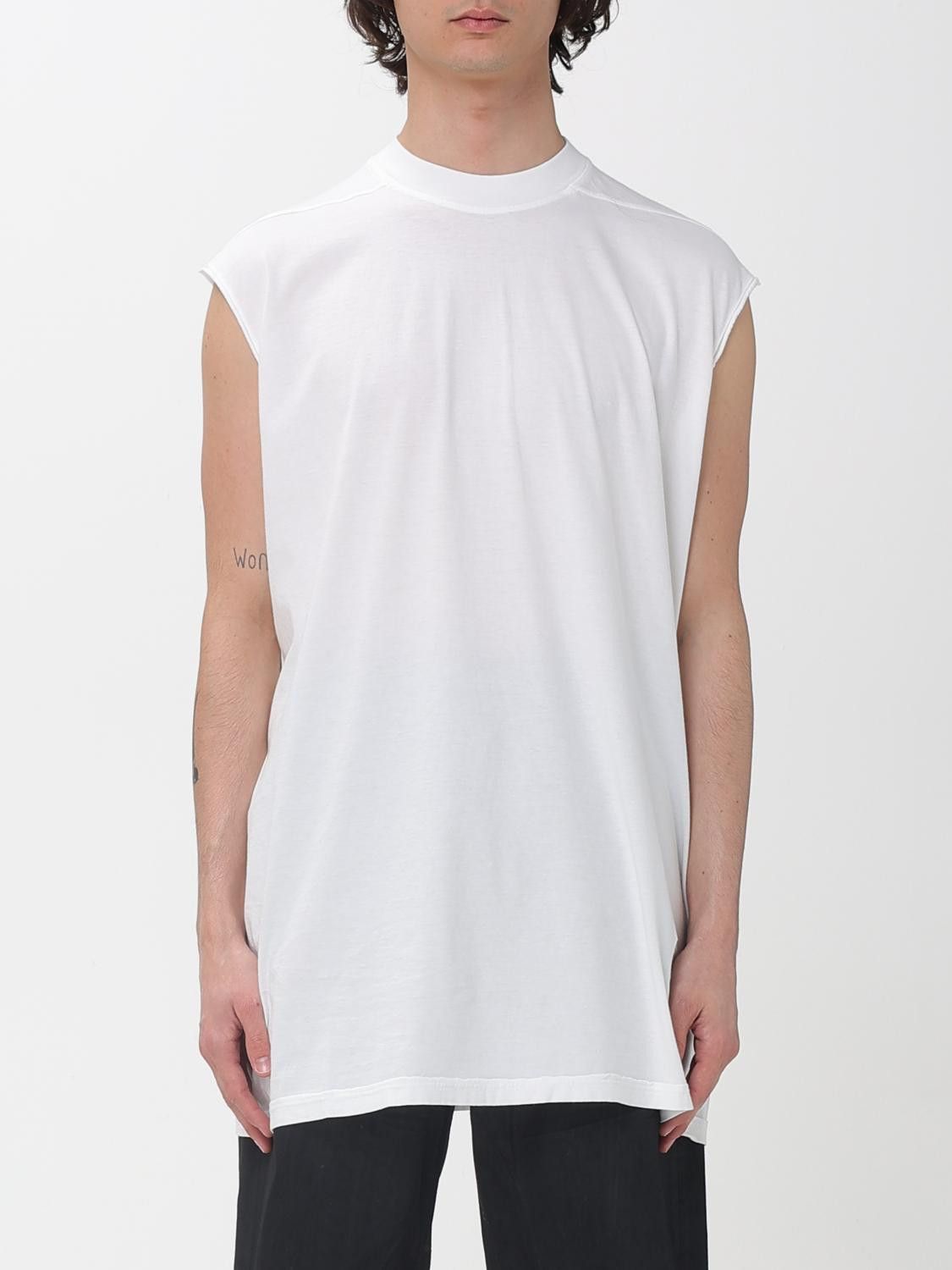 Rick Owens Drkshdw Rick Owens Drkshdw T-Shirt Men Milk Size US S / EU 44-46 / 1 - 1 Thumbnail