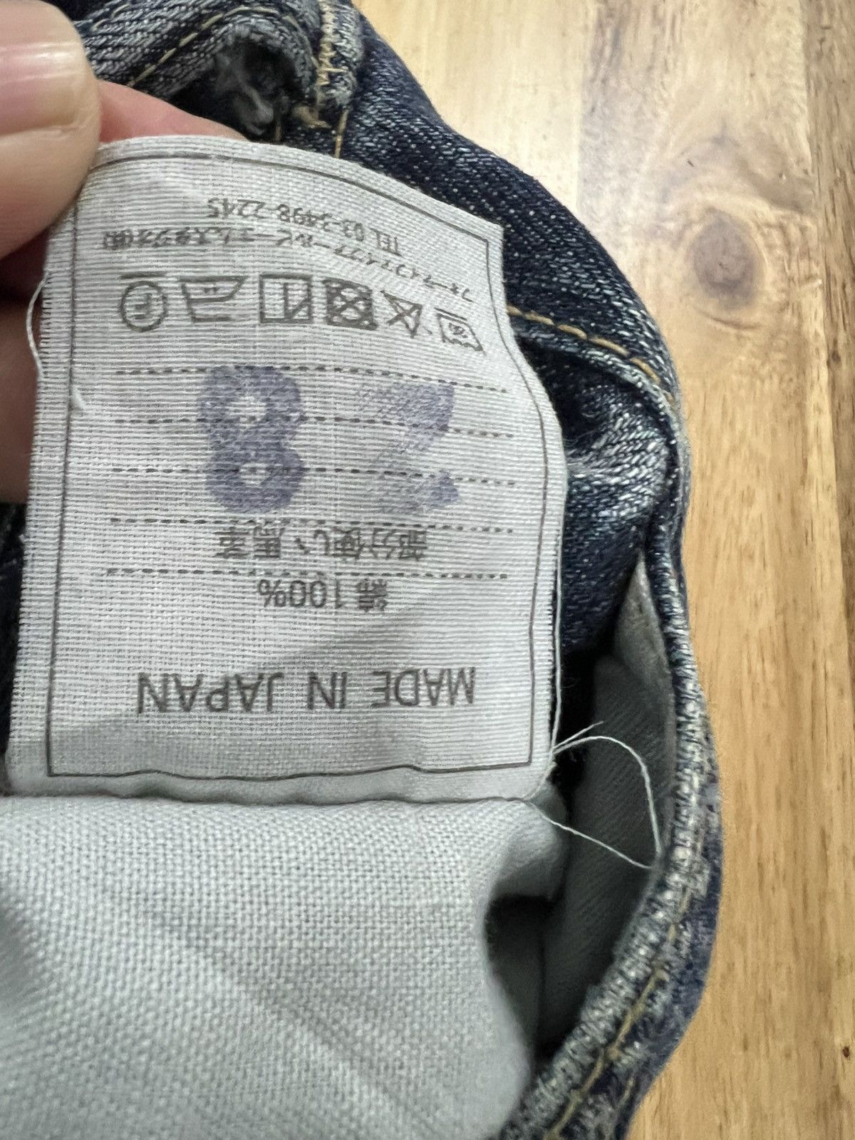 45rpm Vintage 45RPM Selvedge Denim Jeans Size US 30 / EU 46 - 13 Thumbnail