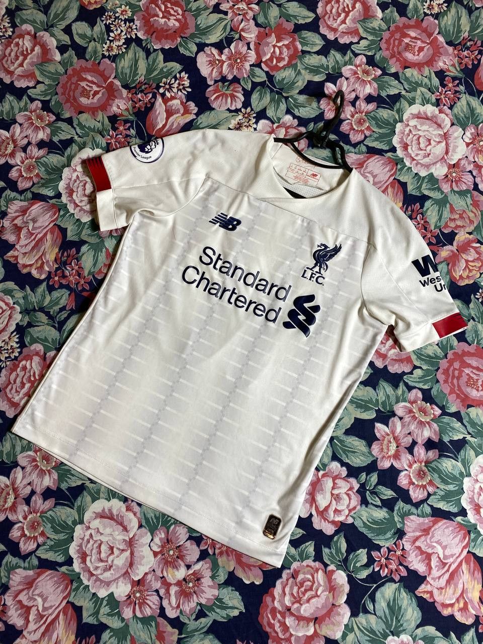 New Balance LIVERPOOL #4 VIRGIL VAN DIJK NEW BALANCE SOCCER JERSEY Size US S / EU 44-46 / 1 - 19 Thumbnail