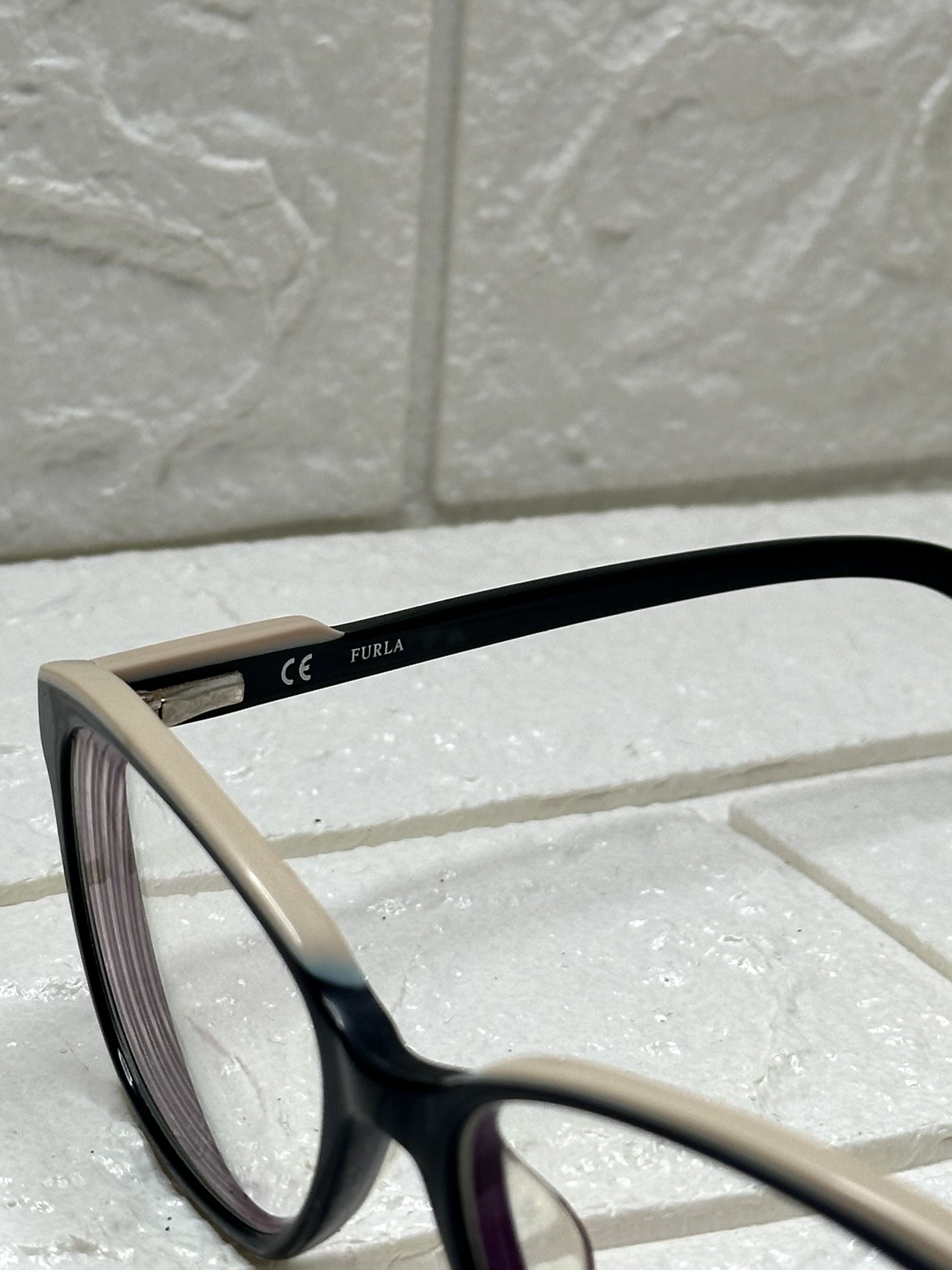 Furla Furla Jasmine Cateye Two Tone Slim Glasses Size ONE SIZE - 5 Thumbnail