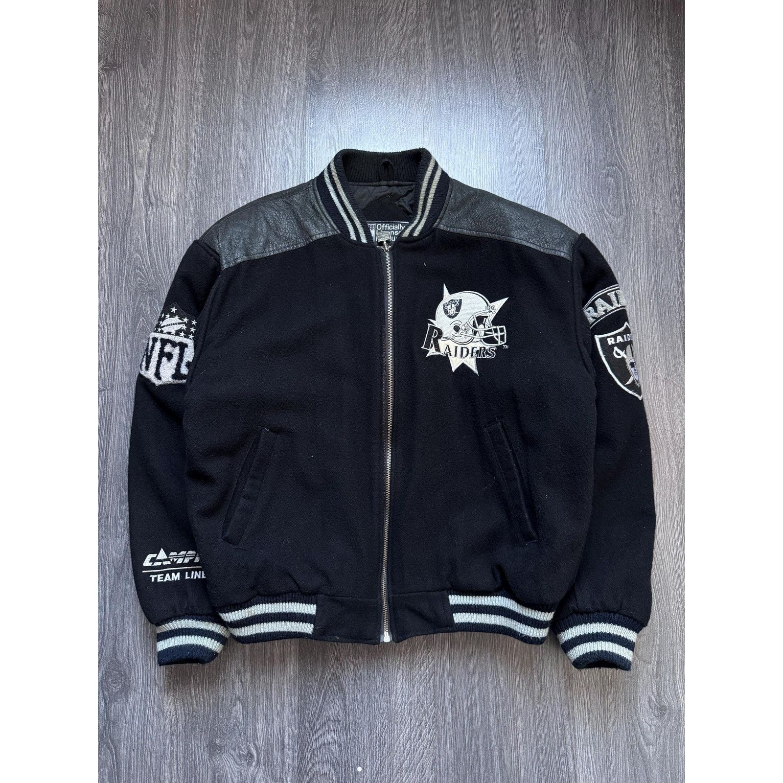 NFL NFL Los Angeles Raiders Super Bowl 1984 Jacket Size US M / EU 48-50 / 2 - 1 Thumbnail