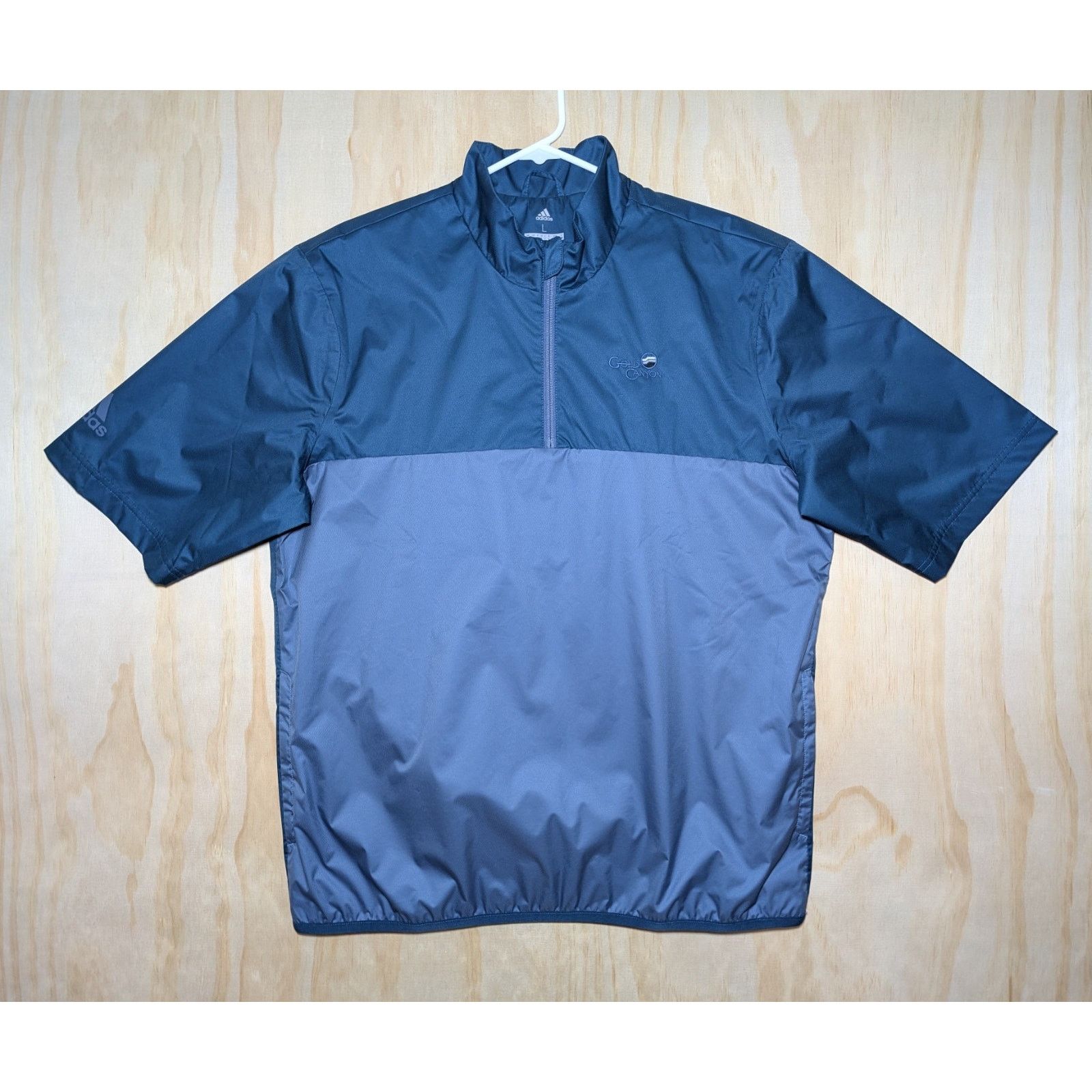 Adidas Adidas Men's Large Climastorm Short Sleeve Golf Gold Canyon Size US L / EU 52-54 / 3 - 1 Thumbnail