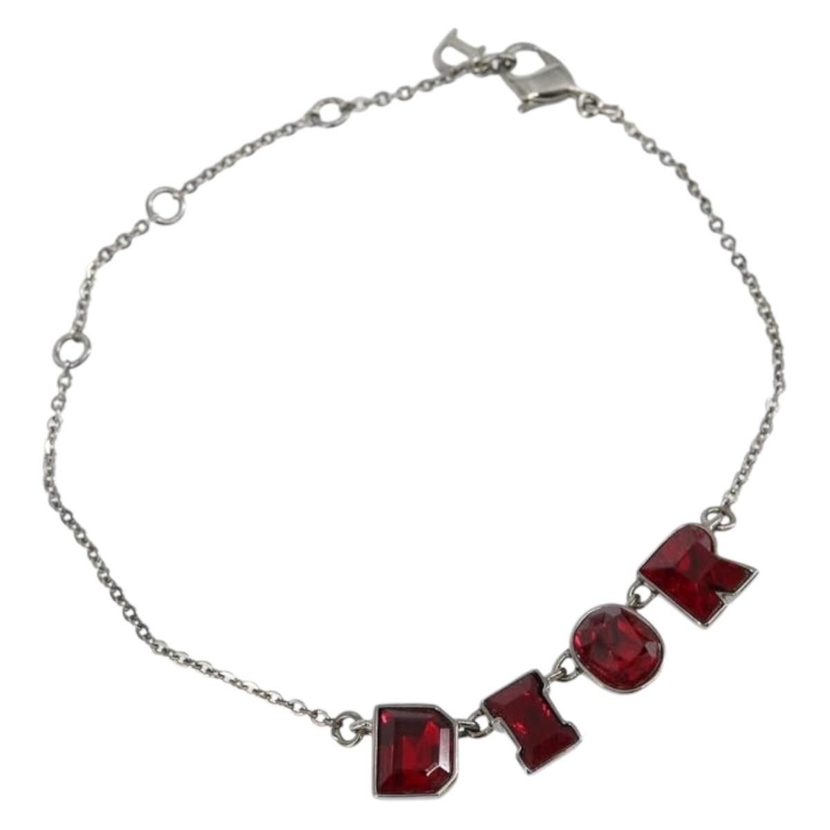 Dior Christian Dior Dio(r)evolution Logo Bracelet Metal with Resin Size ONE SIZE - 1 Thumbnail