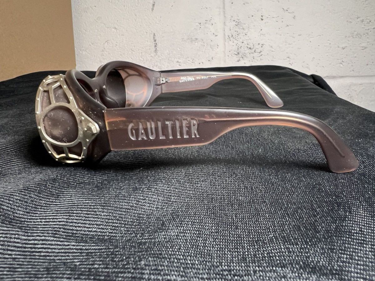 Jean Paul Gaultier Jean Paul Gaultier Steampunk Sunglasses Size ONE SIZE - 5 Thumbnail