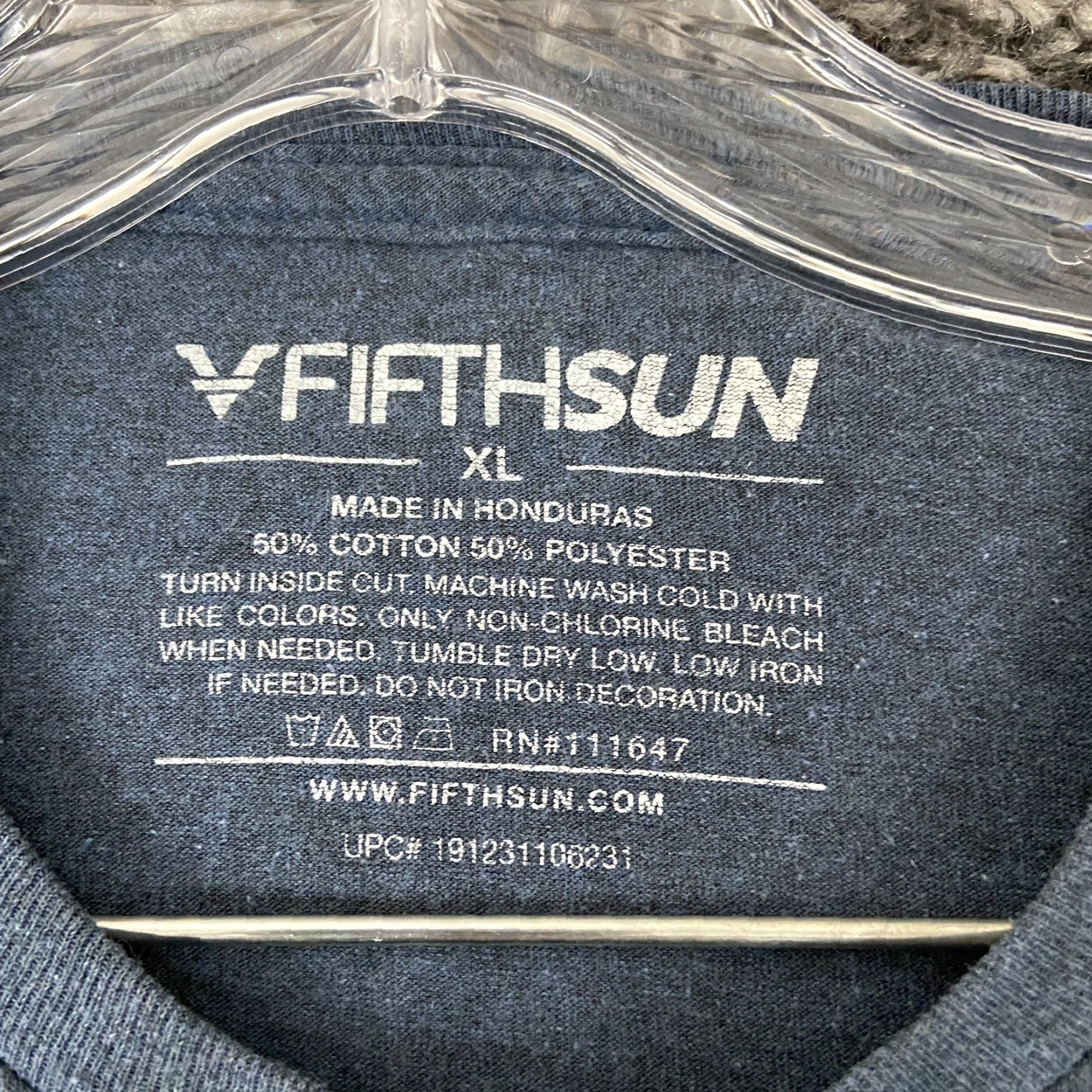 Vintage Fifth Sun NASA T Shirt Men XL Short Sleeve Blue Size US XL / EU 56 / 4 - 7 Thumbnail