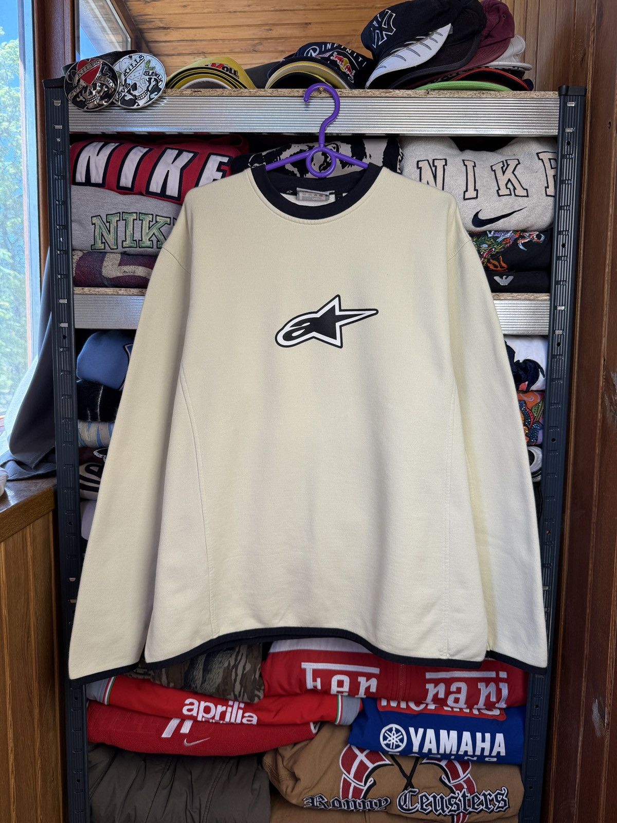 Vintage Mens Vintage Alpinestars Sweatshirt Size L Size US L / EU 52-54 / 3 - 1 Thumbnail