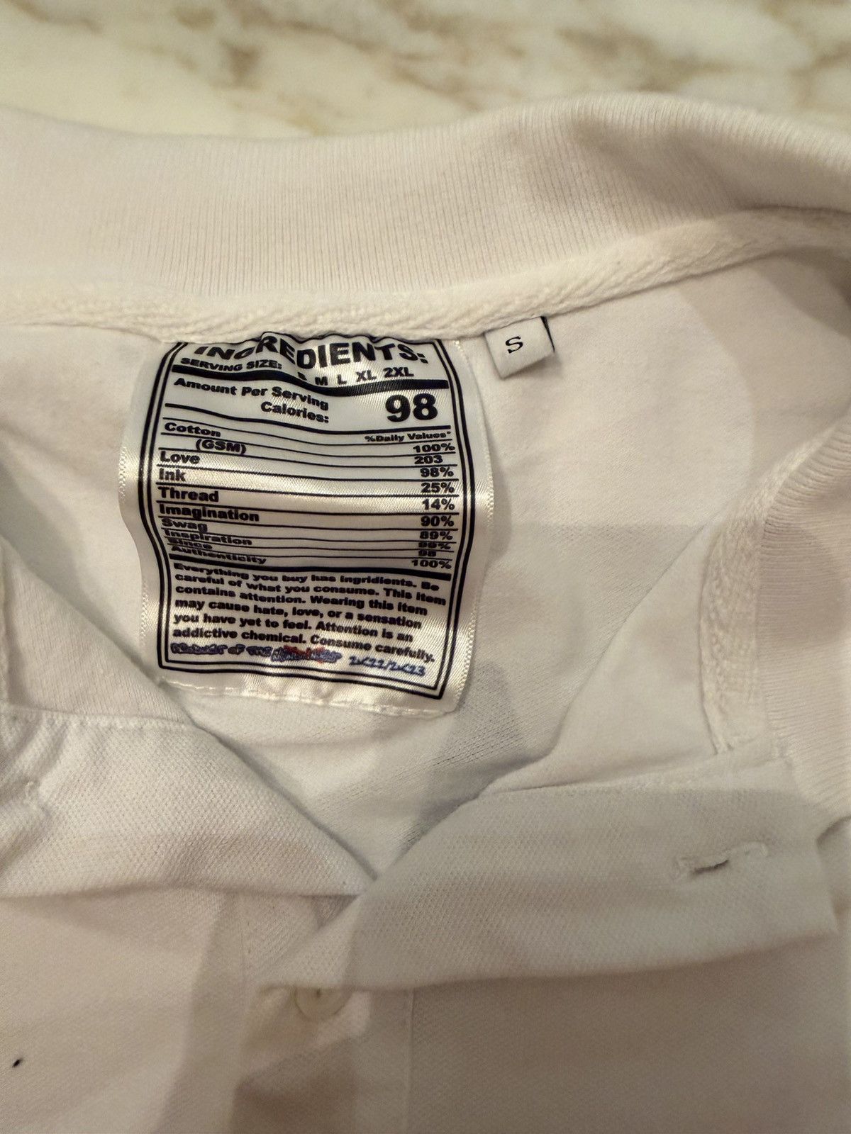 Other Since 1999 White and Blue polo shirt Size US XS / EU 42 / 0 - 3 Thumbnail