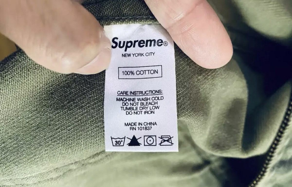 Supreme Supreme is love denim trucker work Jacket Size US M / EU 48-50 / 2 - 4 Thumbnail
