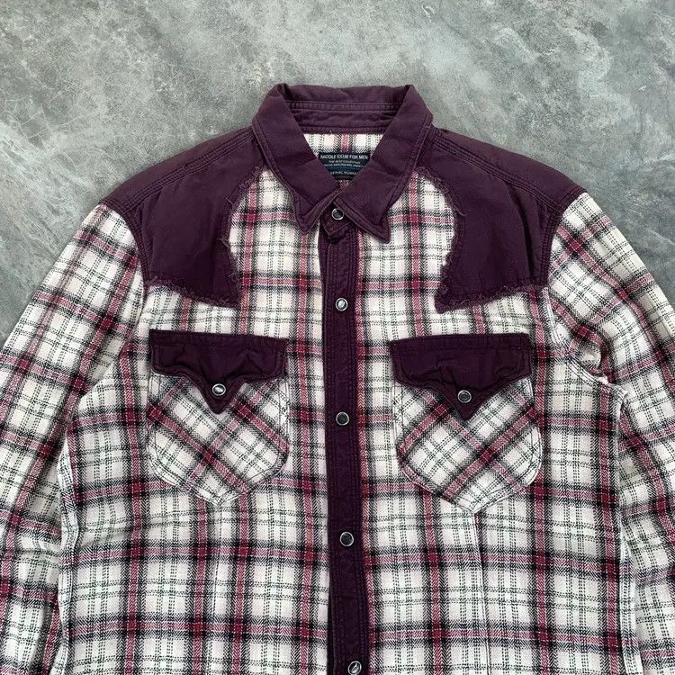 Nicole Club Vintage NCFM Western Flannel Size US M / EU 48-50 / 2 - 2 Thumbnail