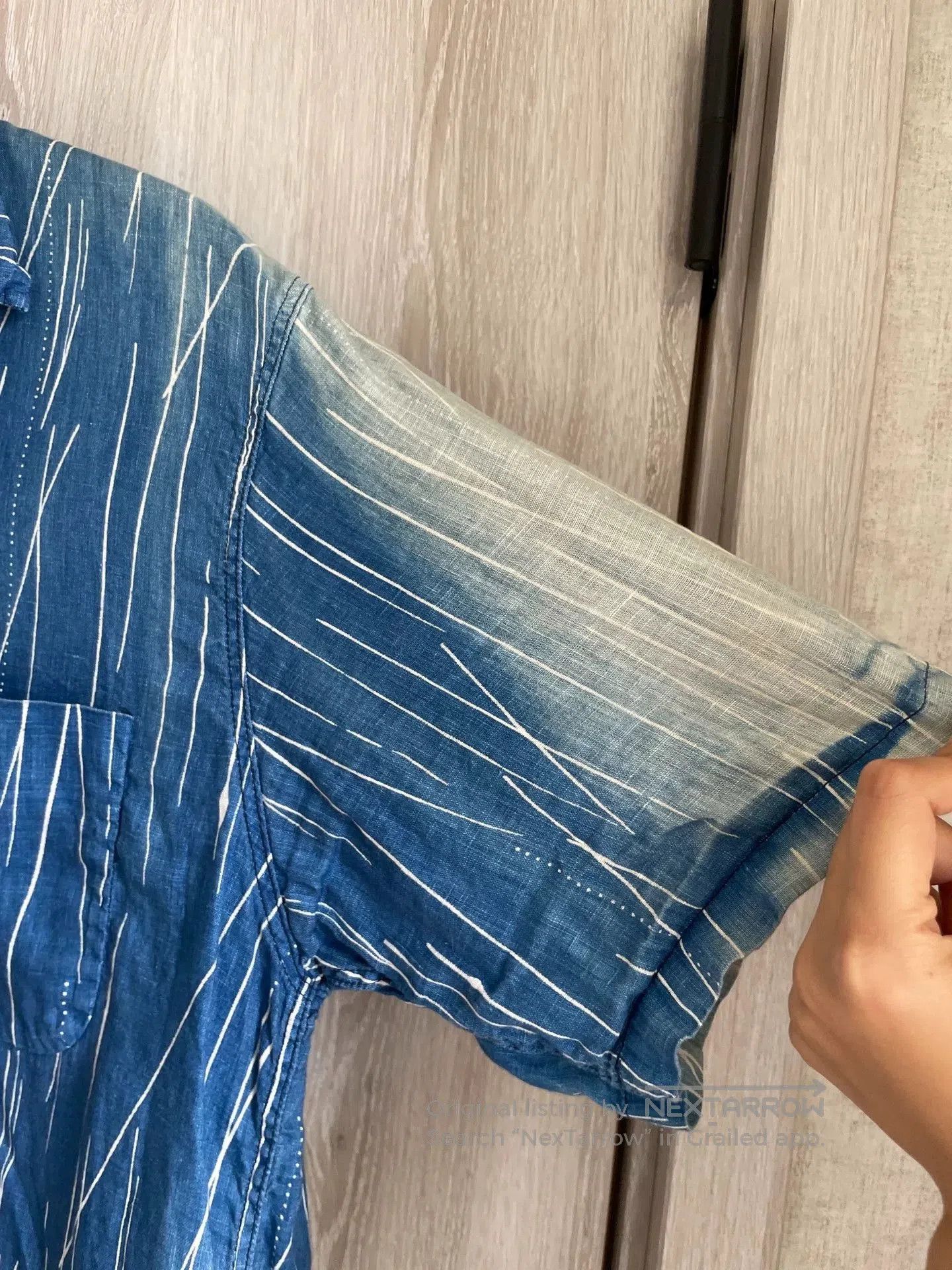 Kapital Kapital Indigo Stripe Shirt Size 3. Size US L / EU 52-54 / 3 - 3 Thumbnail