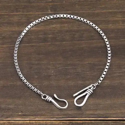 VIBE Bracelet box chain 925 Sterling Silver Size ONE SIZE - 1 Thumbnail