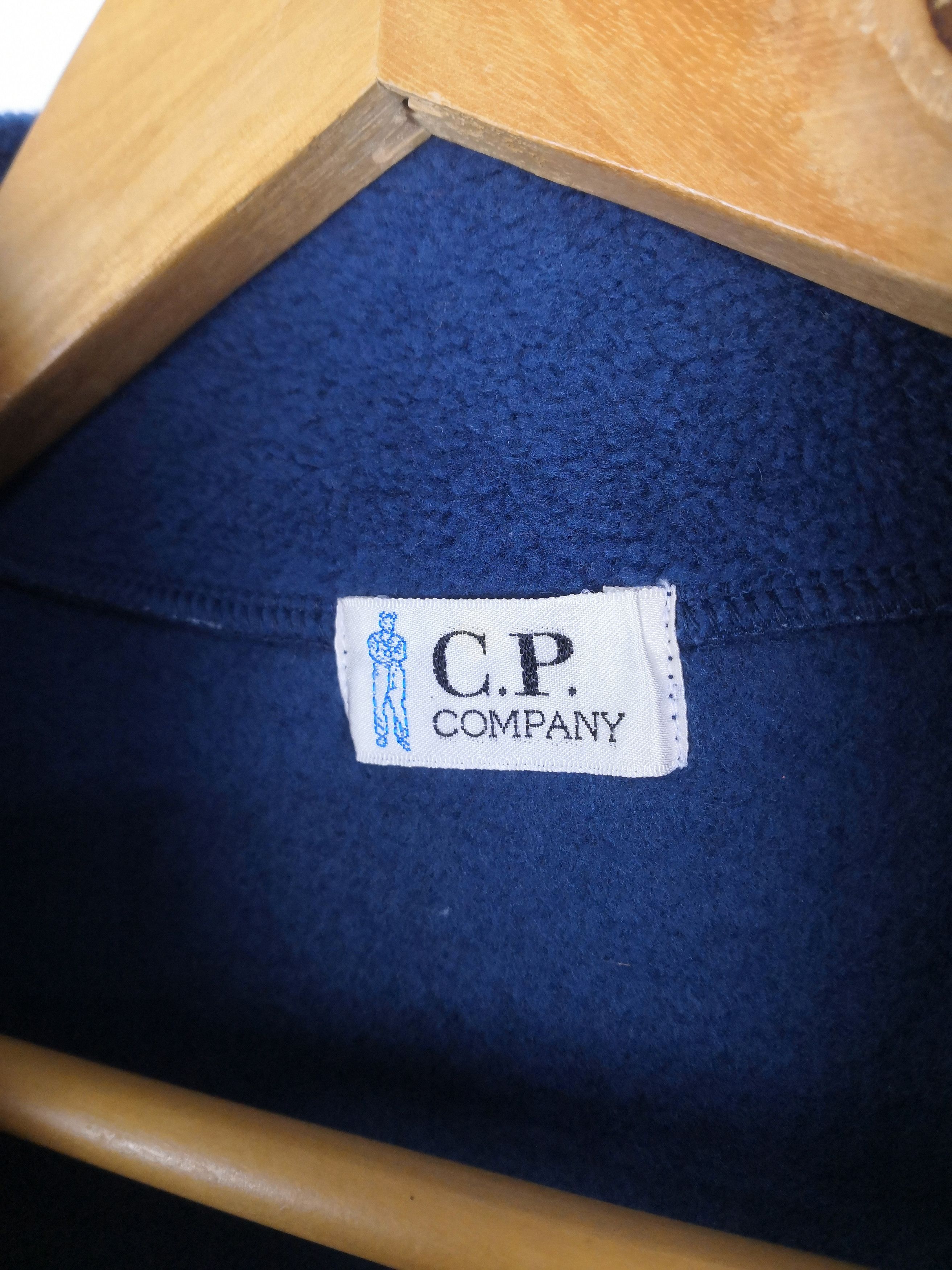 C.P. Company Vintage 90s C. P. Company Sweater Fleece Jacket Size US L / EU 52-54 / 3 - 4 Thumbnail