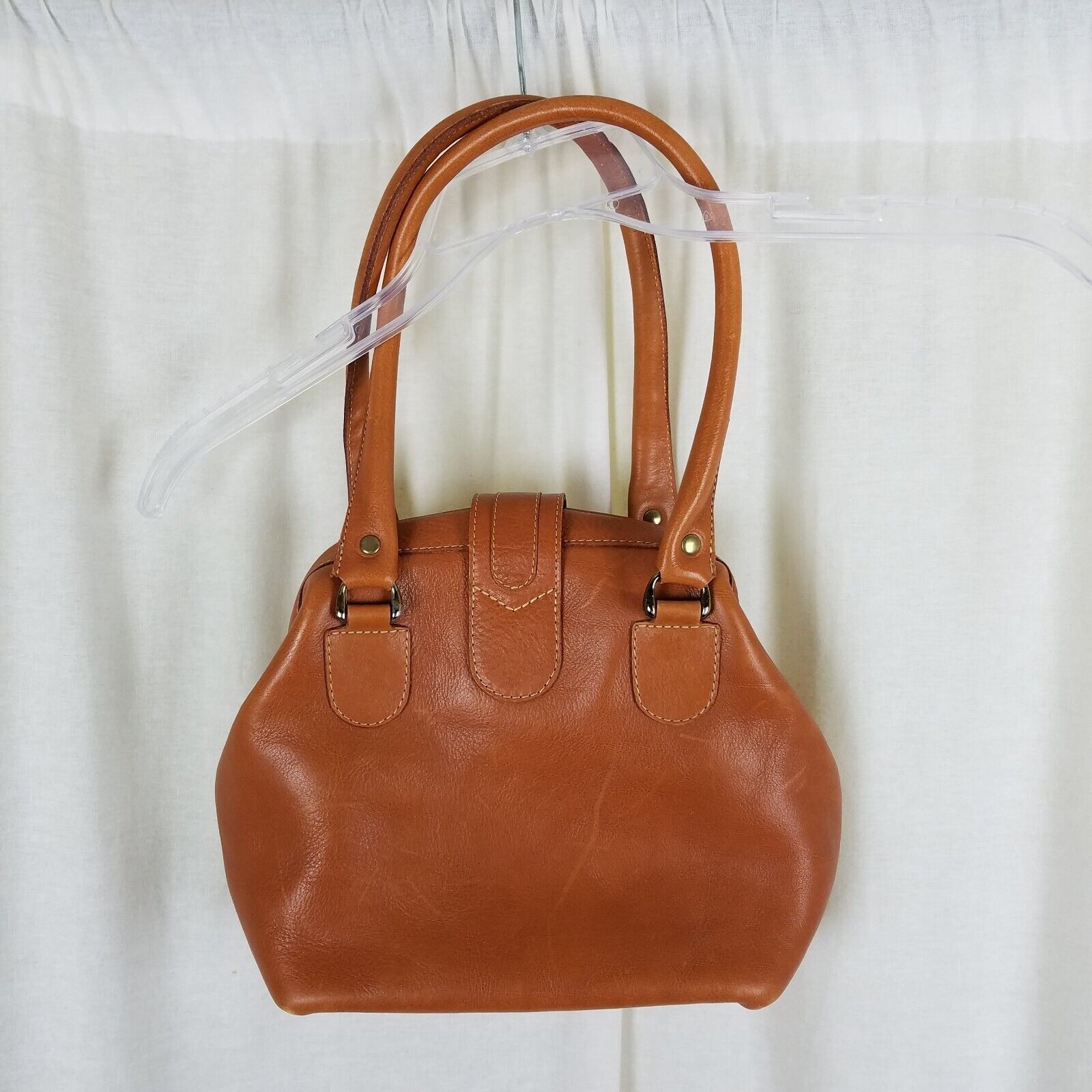 Vintage Vintage Katherine Ward Leather Tote Dr Style Bag Purse USA Size ONE SIZE - 4 Thumbnail