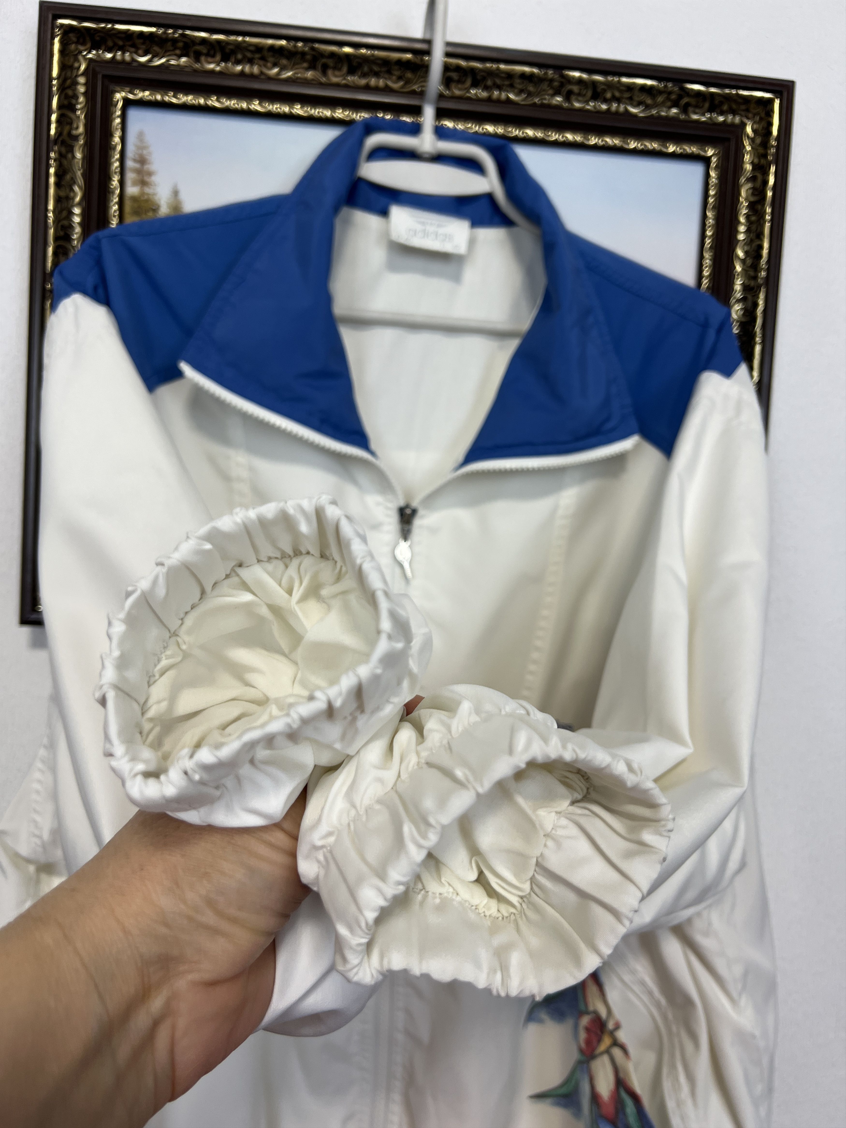Adidas Vintage 90's Adidas Steffi Graff Tennis White Jacket Rare Size M / US 6-8 / IT 42-44 - 7 Thumbnail
