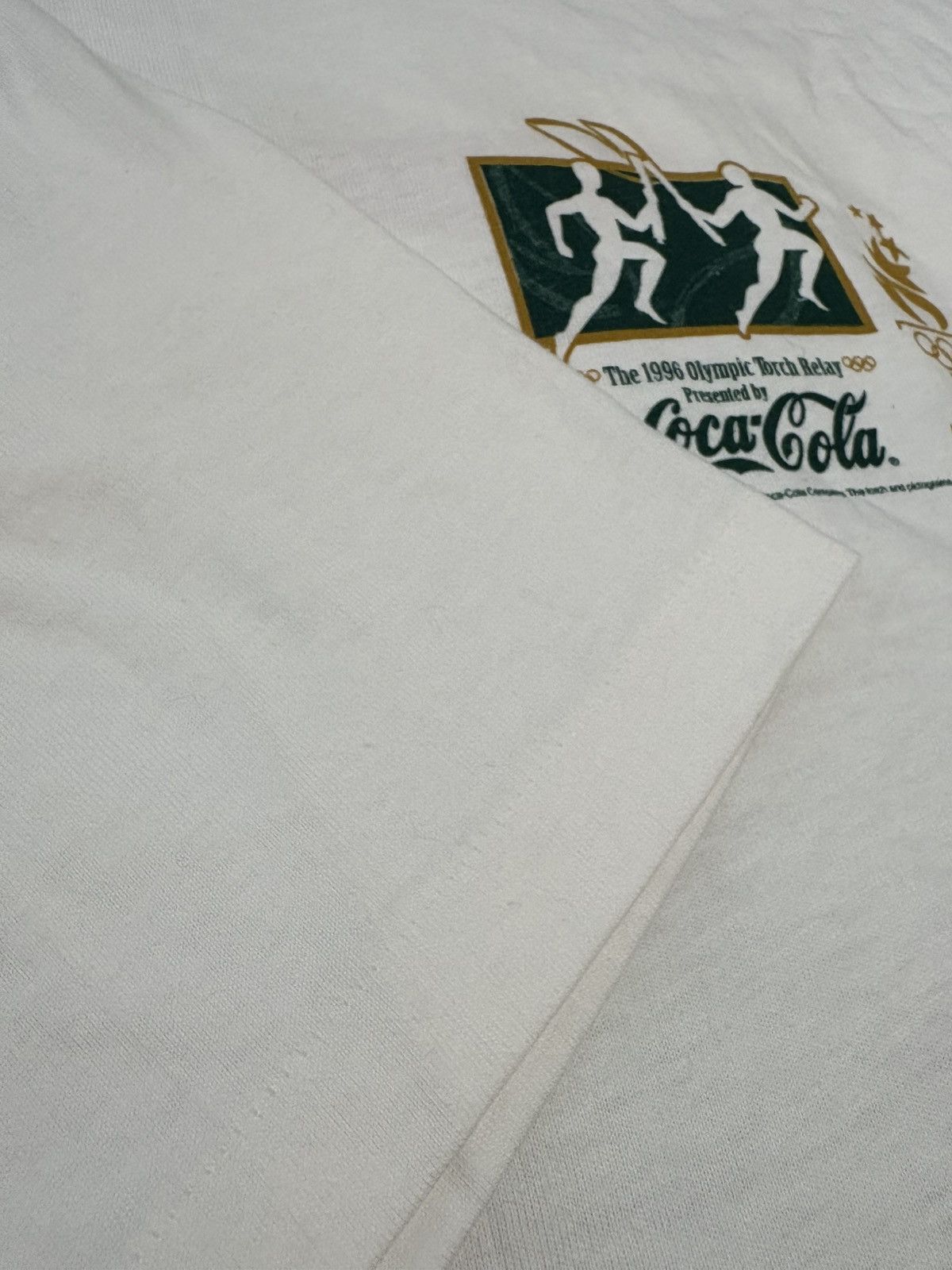 Hanes 1996 USA Atlanta Olympics Vintage Single Stitch Size US L / EU 52-54 / 3 - 4 Thumbnail