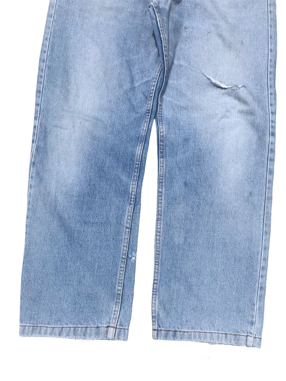 Armani × Giorgio Armani × Vintage Vintage Distressed Armani Jeans Made in Italy Denim Size US 34 / EU 50 - 5 Thumbnail