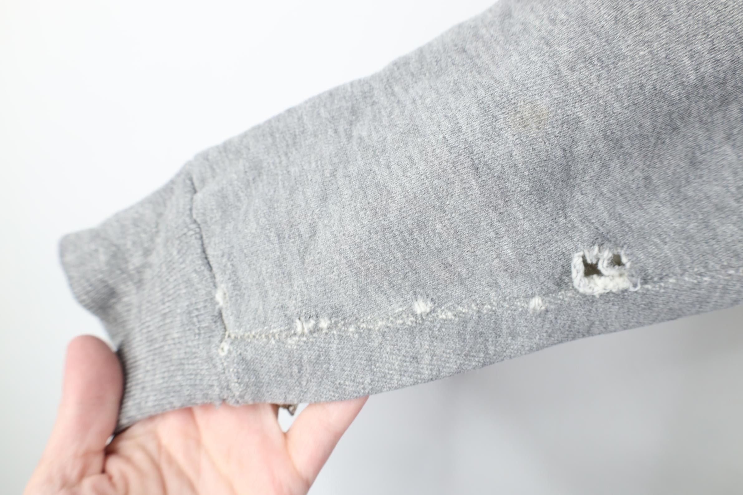 Vintage Vintage 70s Streetwear Triblend Sweatshirt Heather Gray Size US S / EU 44-46 / 1 - 8 Thumbnail