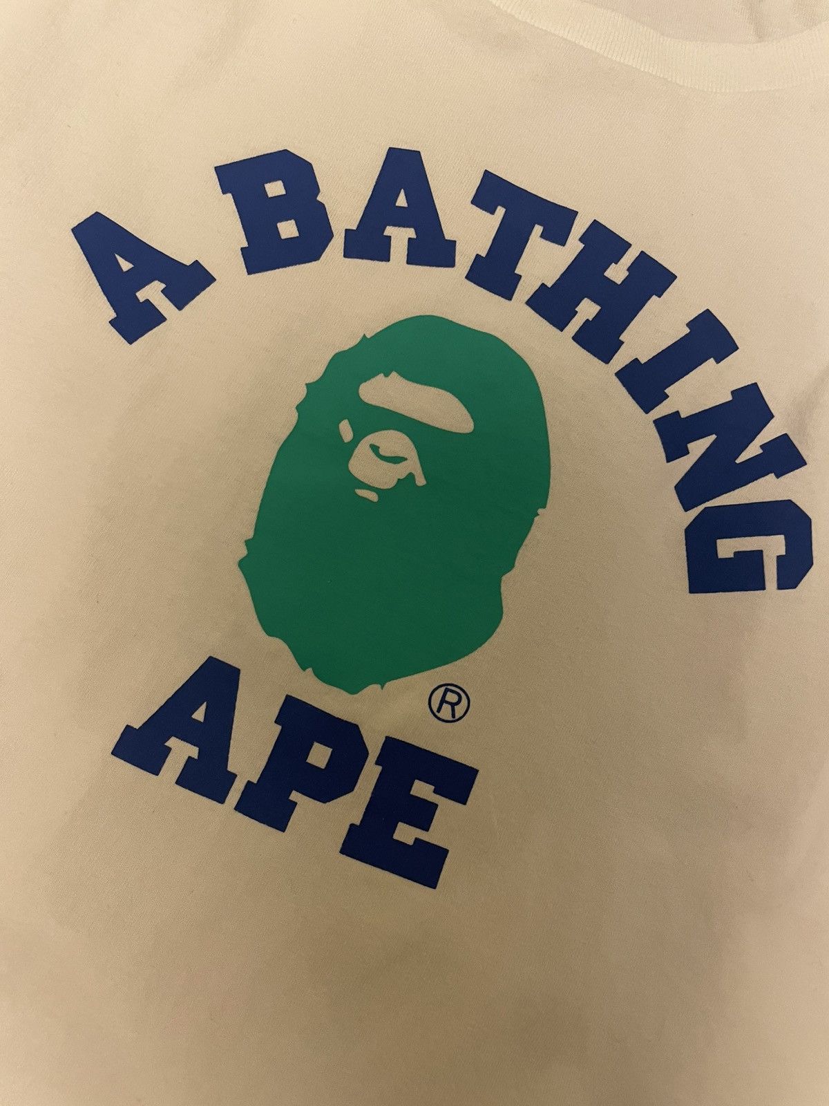 Bape College Tee Size US L / EU 52-54 / 3 - 2 Thumbnail