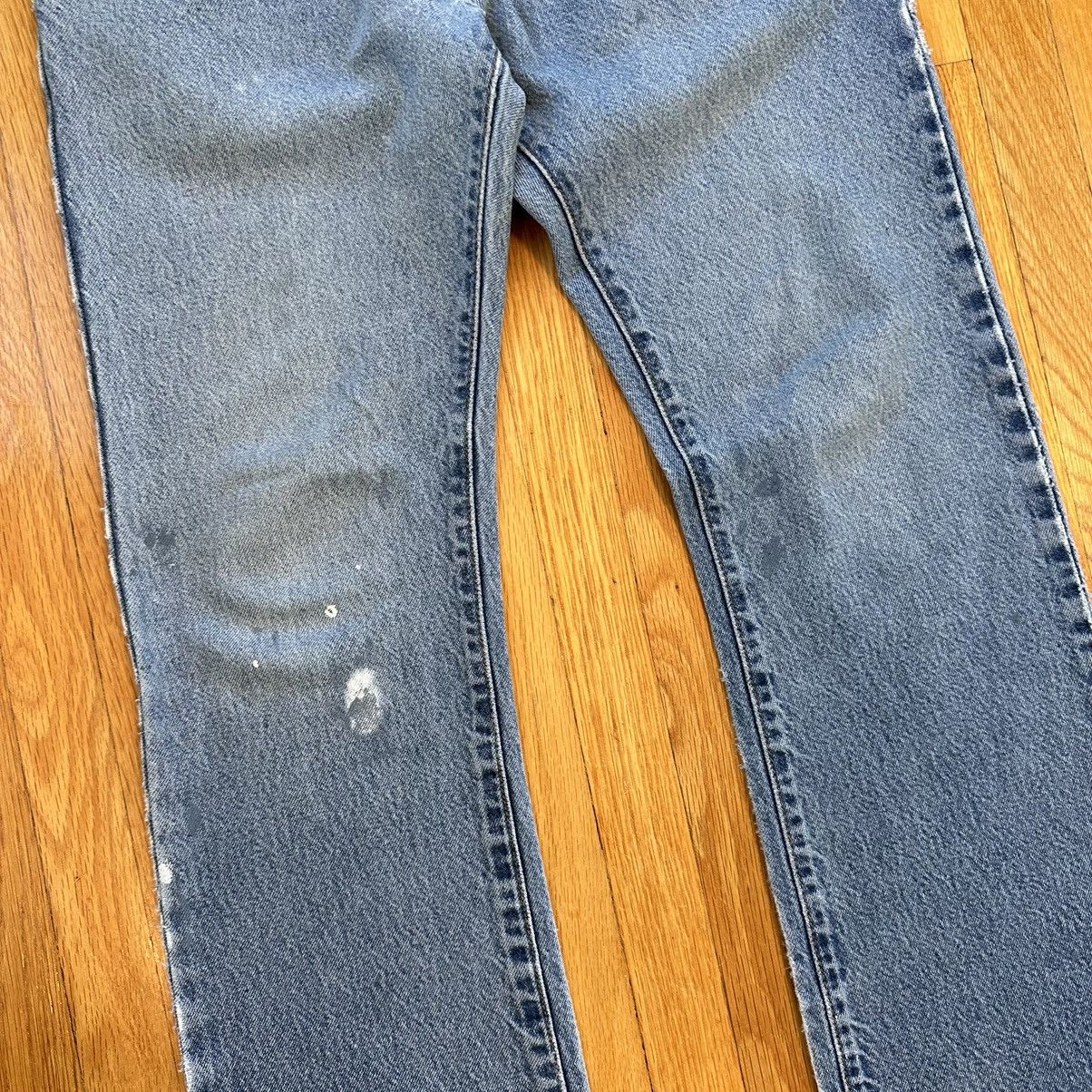 Levi's × Levi's Vintage Clothing × Vintage Levi’s 517 Destroyed Bootcut Jeans Size US 32 / EU 48 - 3 Thumbnail