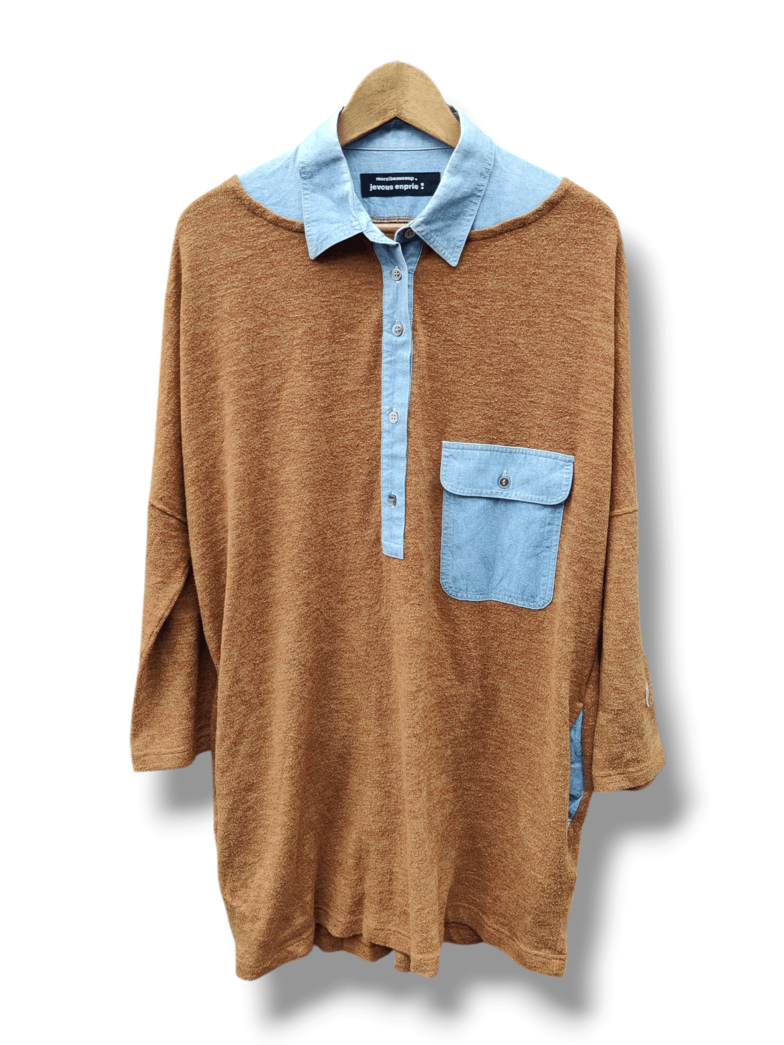 mercibeaucoup Vintage A-Net Mercibeaucoup Issey Miyake Pocket Shirt Size US L / EU 52-54 / 3 - 1 Thumbnail