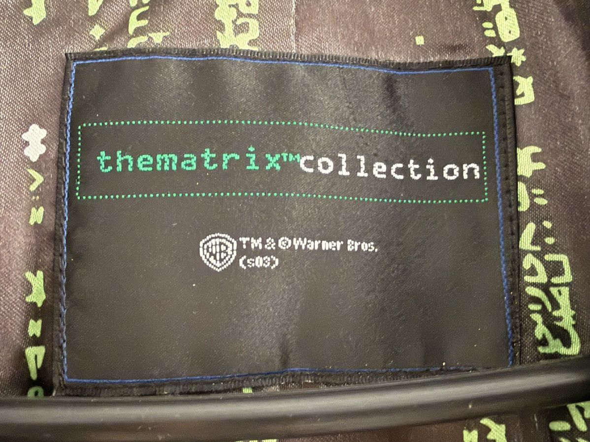 Warner Bros 2003 The Matrix Official Leather Trench Coat Warner Bros XL Size US XL / EU 56 / 4 - 1 Thumbnail