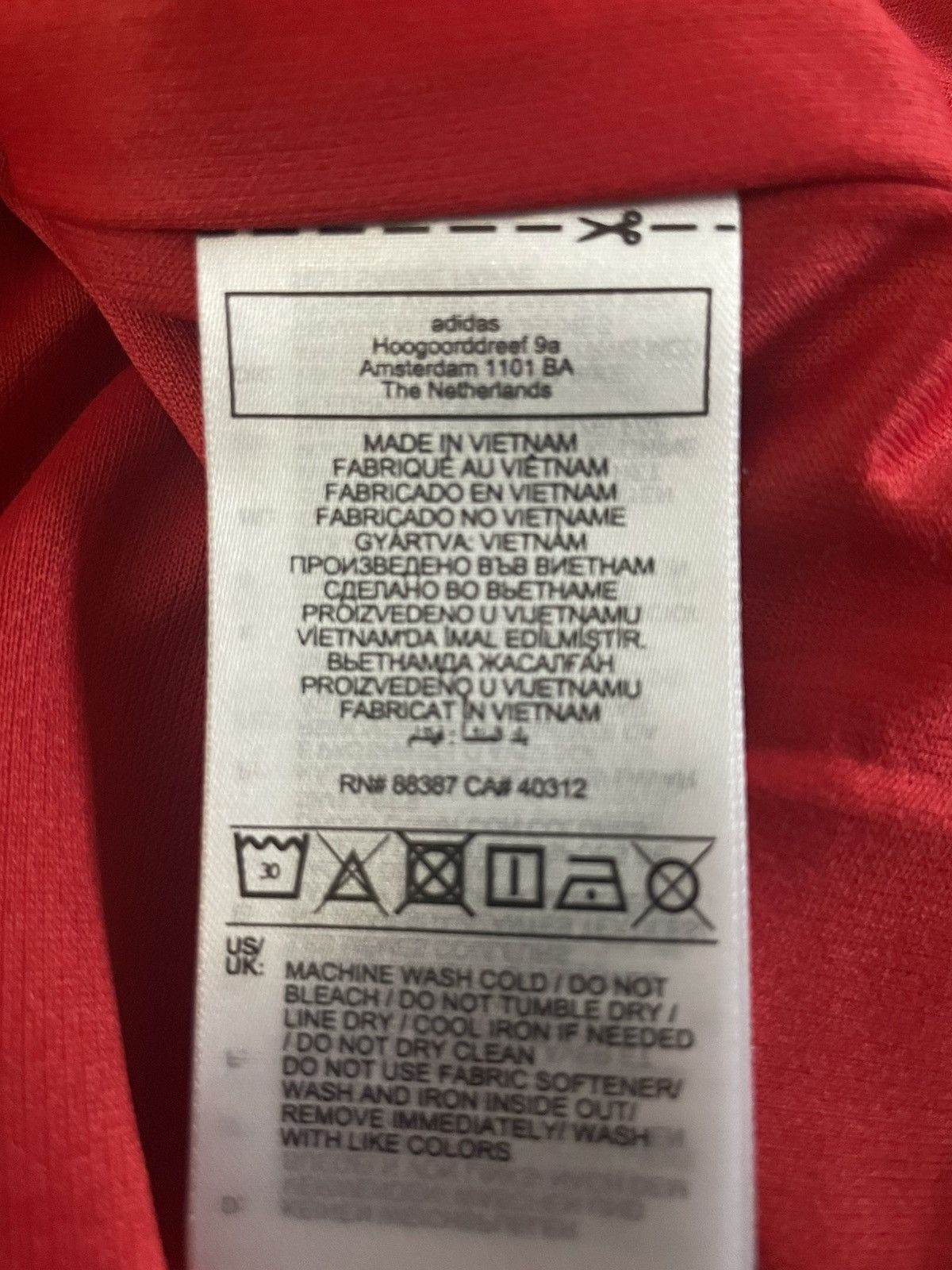 Adidas New Adidas Arsenal Jersey Size US XL / EU 56 / 4 - 7 Thumbnail