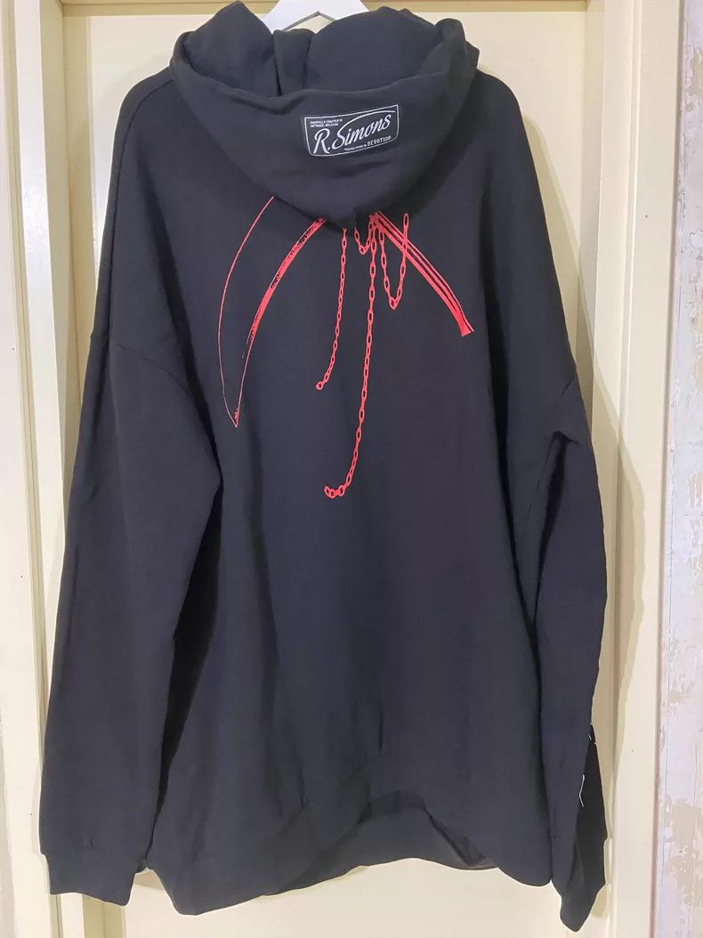 Raf Simons Oversized Vultures Hoodie | Grailed