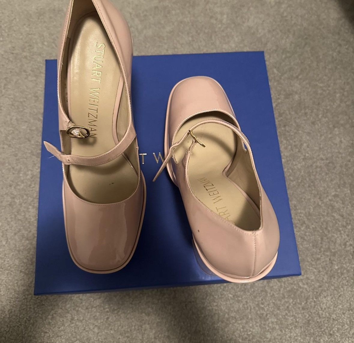Stuart Weitzman Stuart Weitzman Skyhigh Mary Jane Platform Pumps Size US 9 / IT 39 - 2 Thumbnail