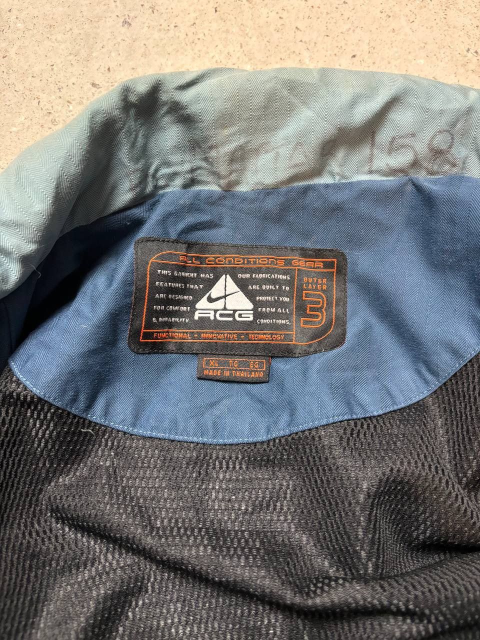 Nike ACG × Vintage Vintage Y2K Nike ACG Lab Windbreaker Swoosh Logo Jacket Size US XL / EU 56 / 4 - 9 Thumbnail