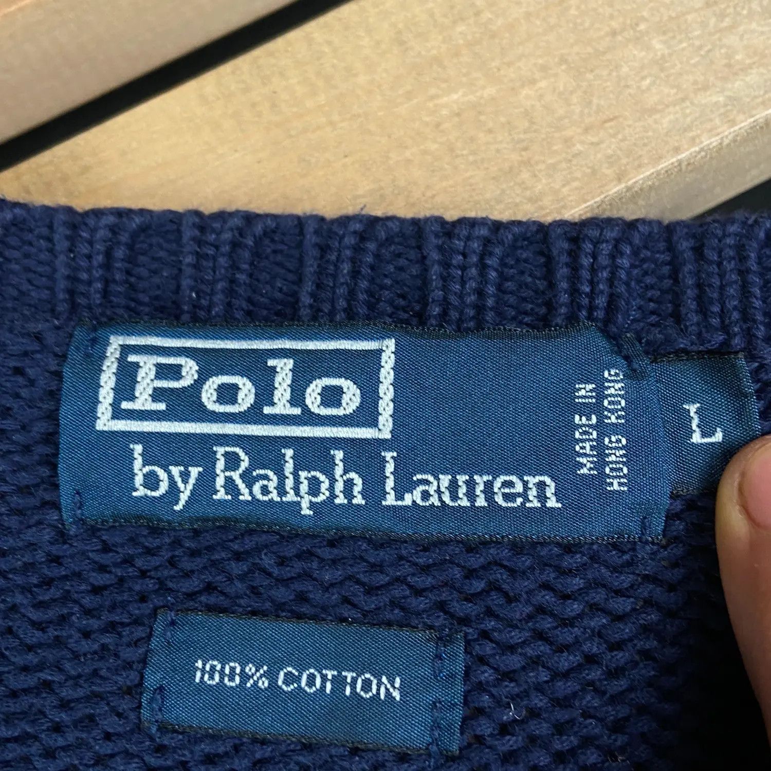 Polo Ralph Lauren × Ralph Lauren × Vintage Mens Sweater Polo Ralph Lauren Vintage Size L Size US L / EU 52-54 / 3 - 5 Thumbnail