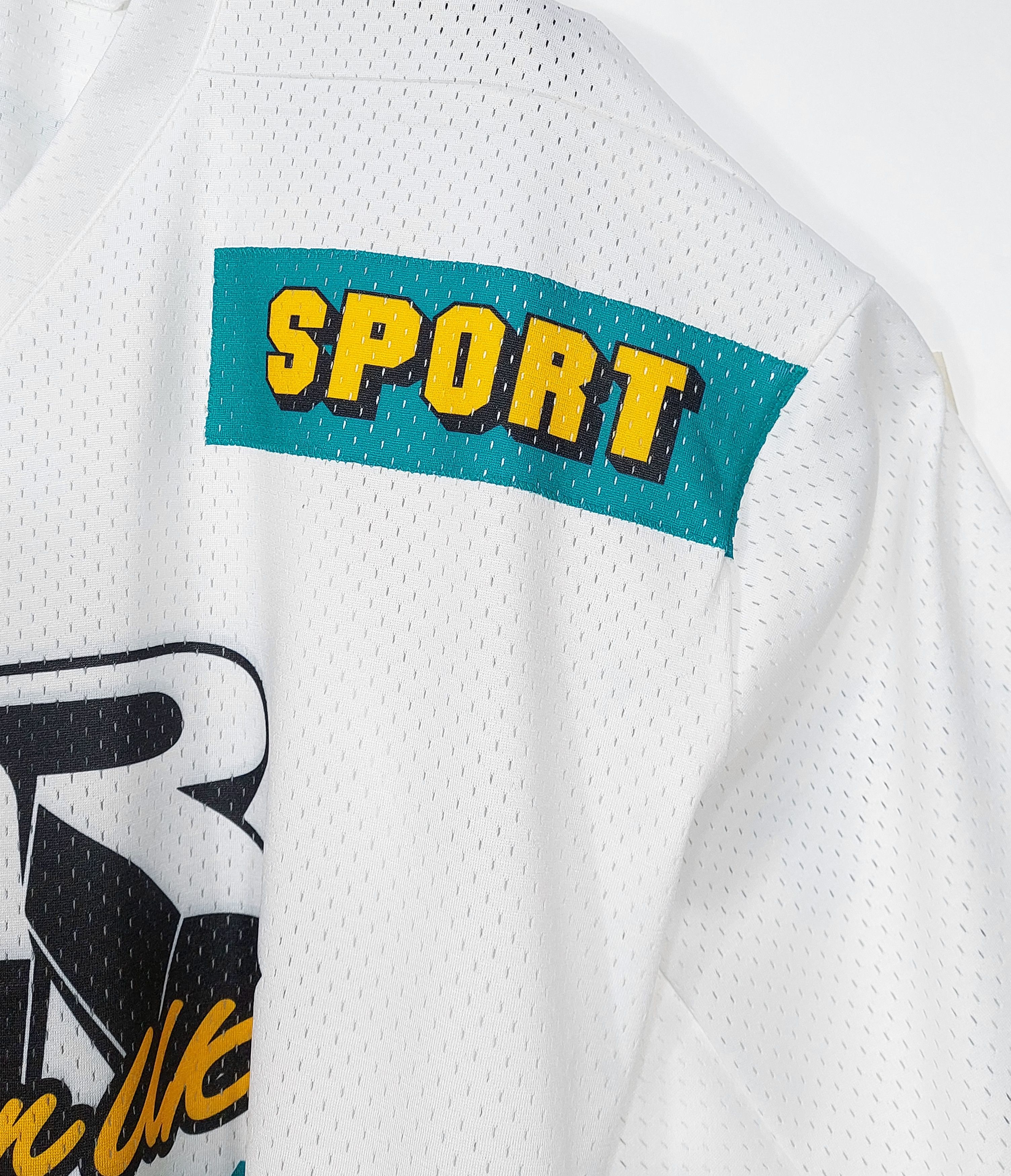 Martine Rose hockey mesh print tshirt - white L Size US L / EU 52-54 / 3 - 10 Thumbnail