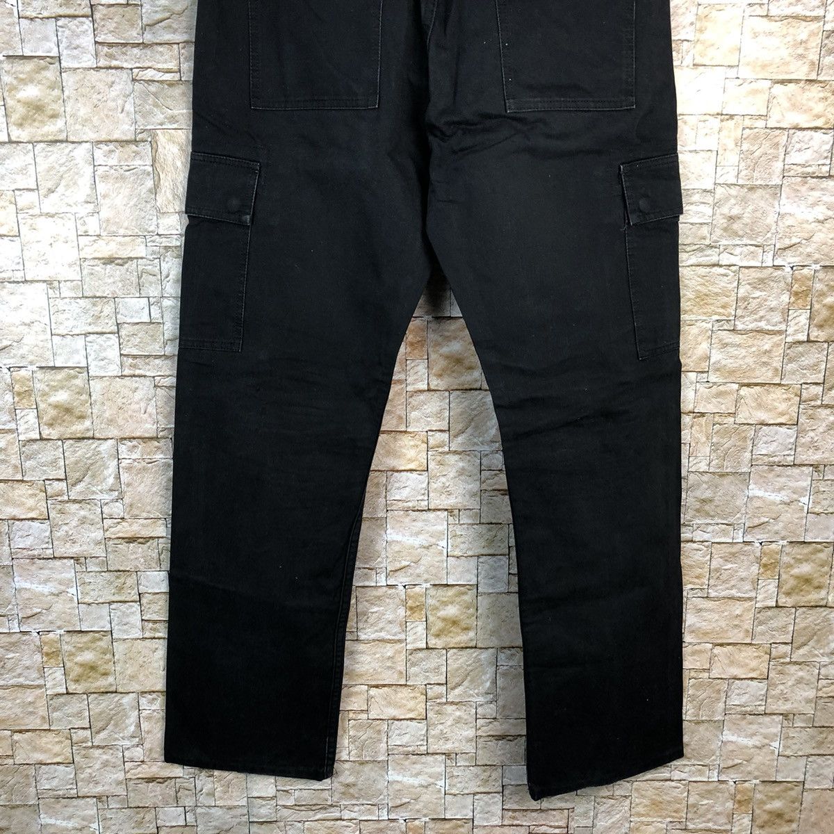 Journal Standard Journal Standard & Co Black Cargo Multipocket Pants #A642 Size US 34 / EU 50 - 18 Thumbnail