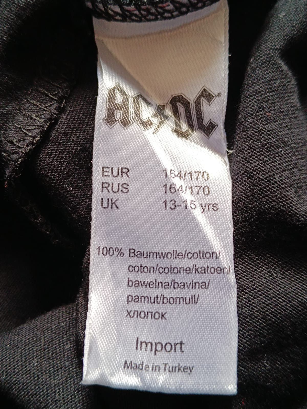 AC/DC × Band Tees × Vintage AC/DC 2010 black blouse Size US XS / EU 42 / 0 - 3 Thumbnail