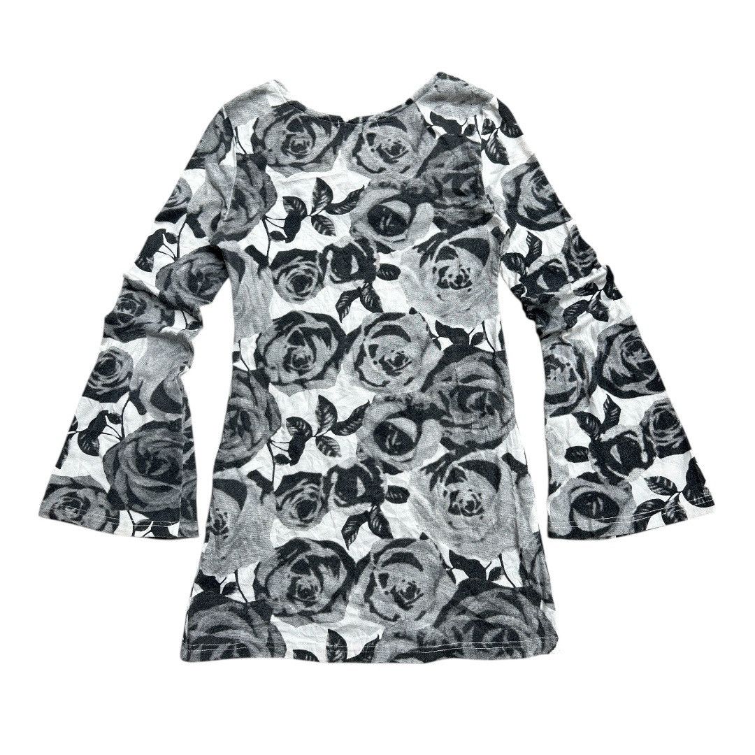 Lip Service Lip Service Flowers Design Flare Sleeve Tee Size M / US 6-8 / IT 42-44 - 5 Thumbnail