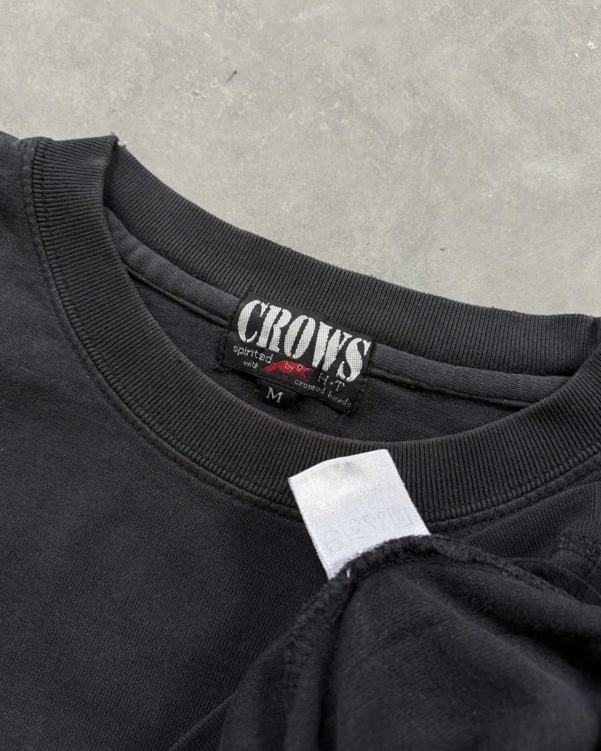 Japanese Brand Vintage Tee Faded Crows Buson Skull Size US L / EU 52-54 / 3 - 4 Thumbnail