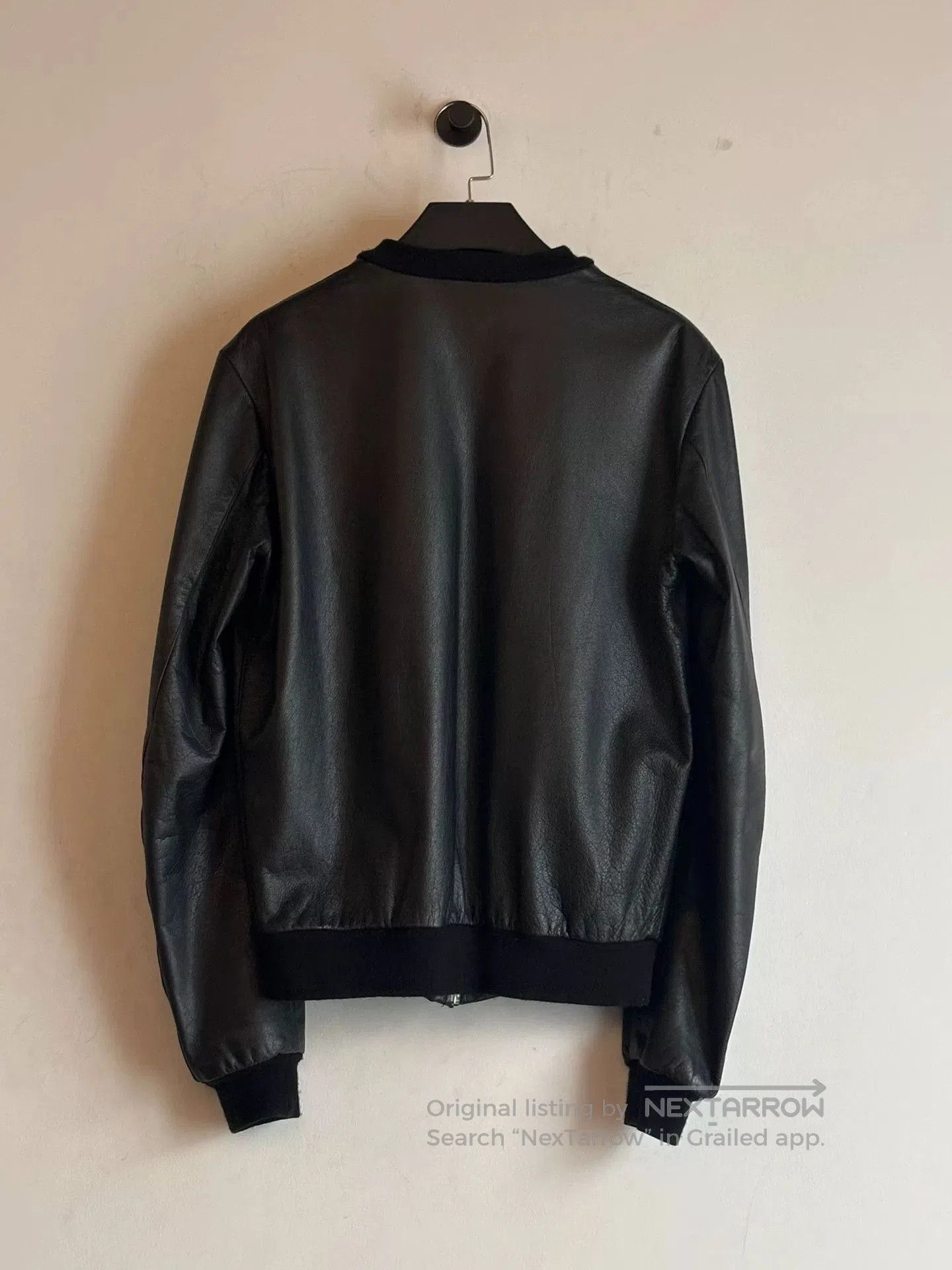 Raf Simons raf simons aw 1998 leather bomber jacket. Size US M / EU 48-50 / 2 - 5 Thumbnail