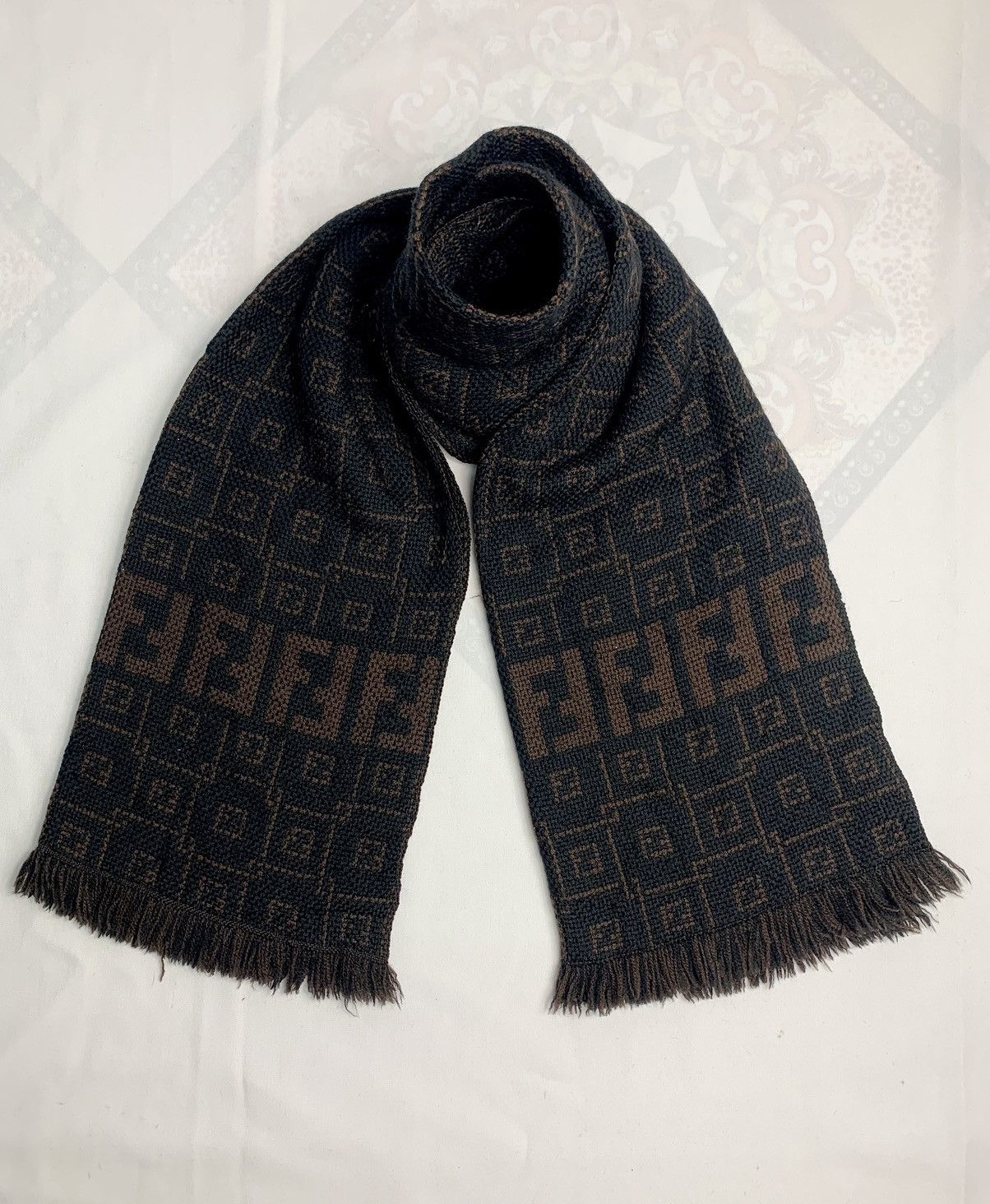 Vintage Fendi Scarf / Muffler / Neckwear Size ONE SIZE - 9 Thumbnail