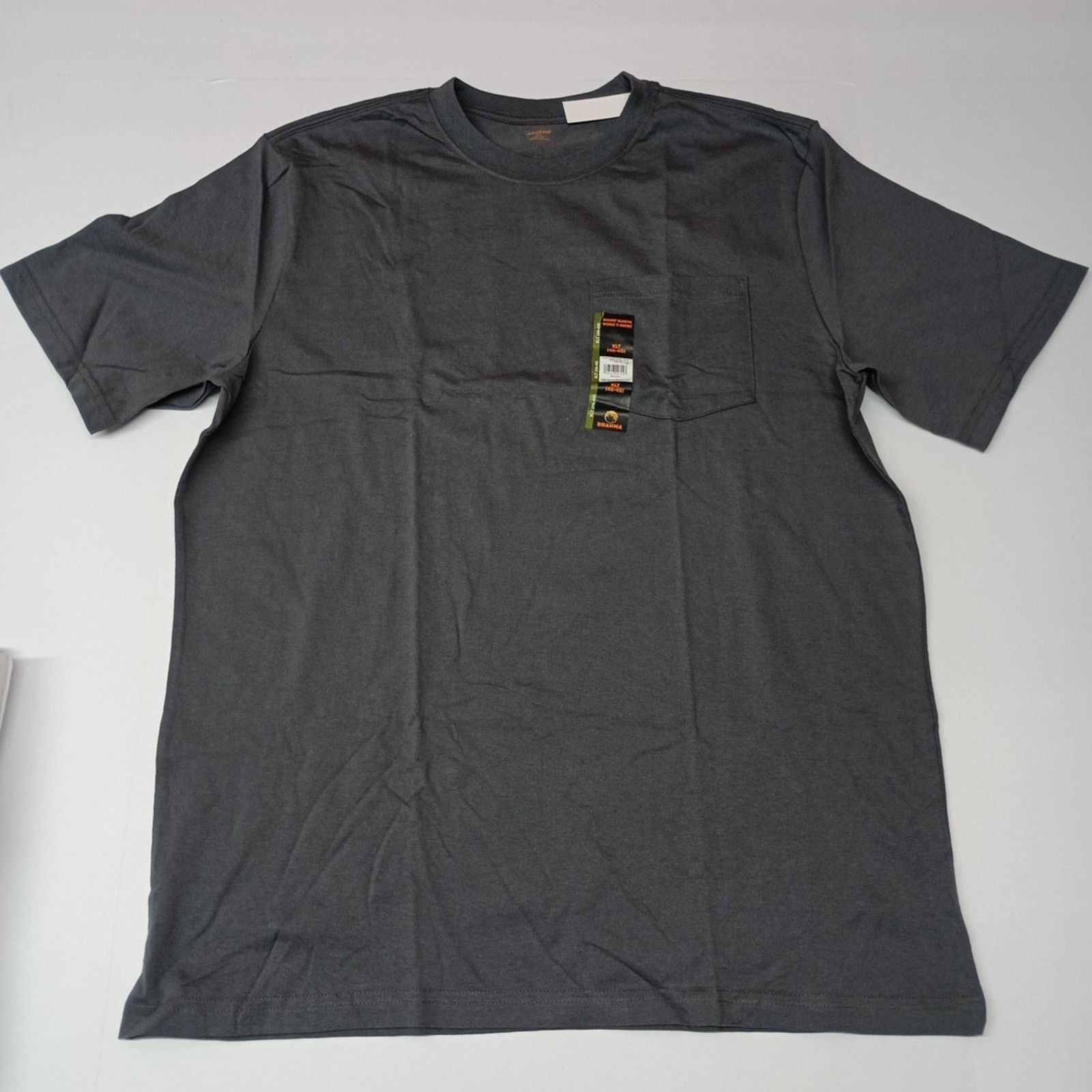 Other 2 Brahma Core Work T-Shirt XLT 46-48 Blue, Gray Pocket Tee Size US XL / EU 56 / 4 - 2 Thumbnail
