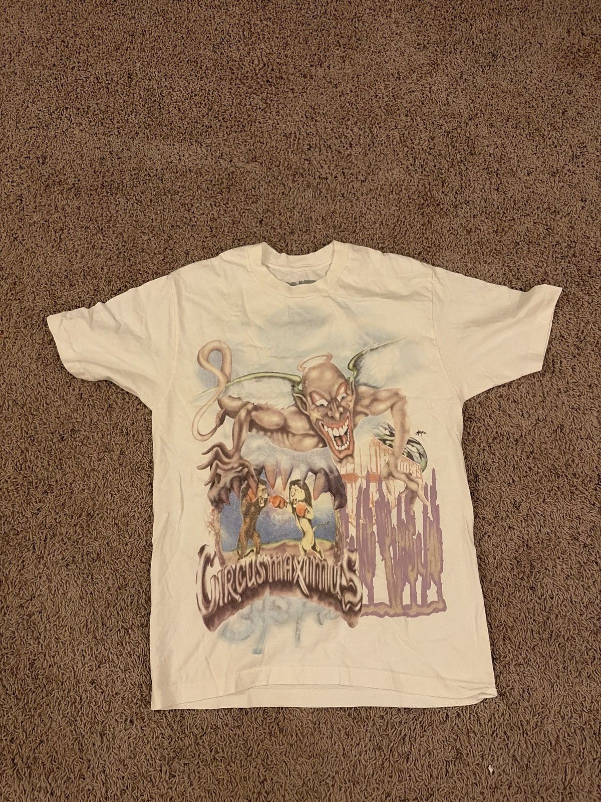 Travis Scott CIRCUS MAXIMUS TOUR SHIRT Size US M / EU 48-50 / 2 - 1 Thumbnail