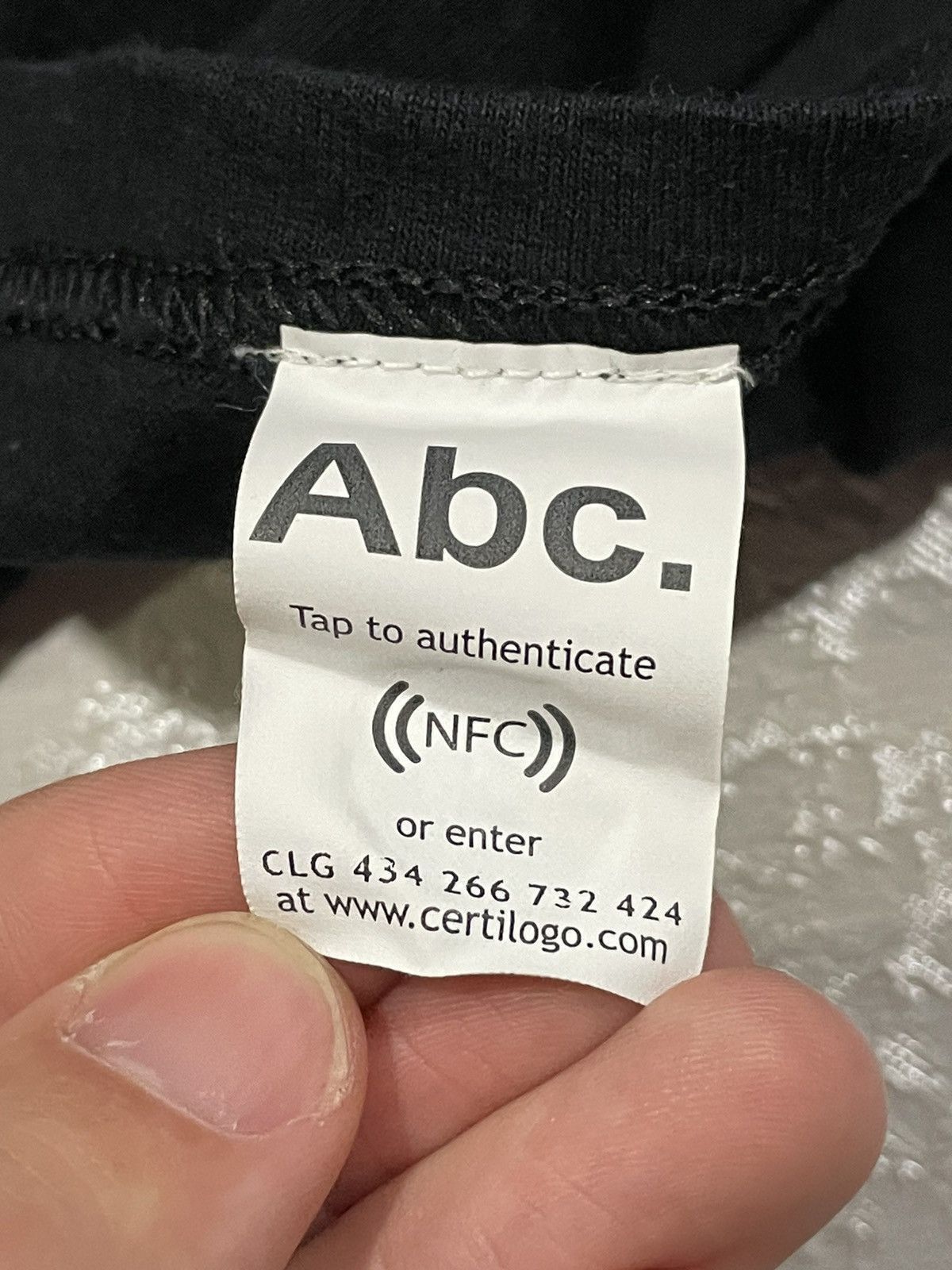 Advisory Board Crystals ABC Big Logo Multicolour Print Black T Shirt Size US L / EU 52-54 / 3 - 6 Thumbnail