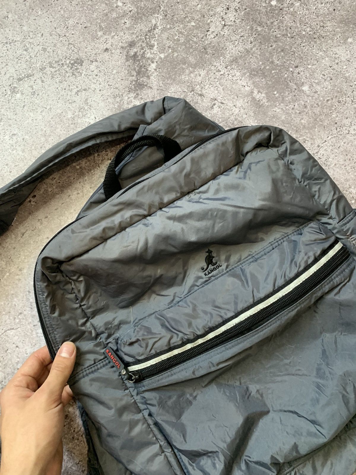 Kangol × Vintage Vintage 90s Y2K Kangol Sling Bag Gorpcore Backpack Size ONE SIZE - 4 Thumbnail